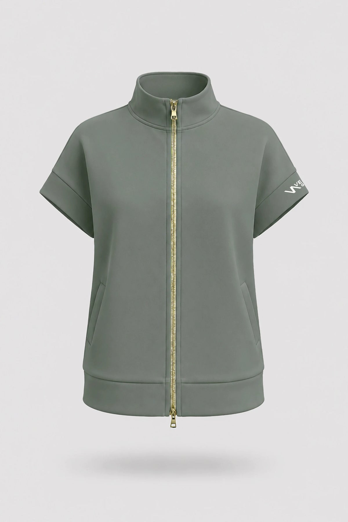 Club Zip Jacket - Sage Grey