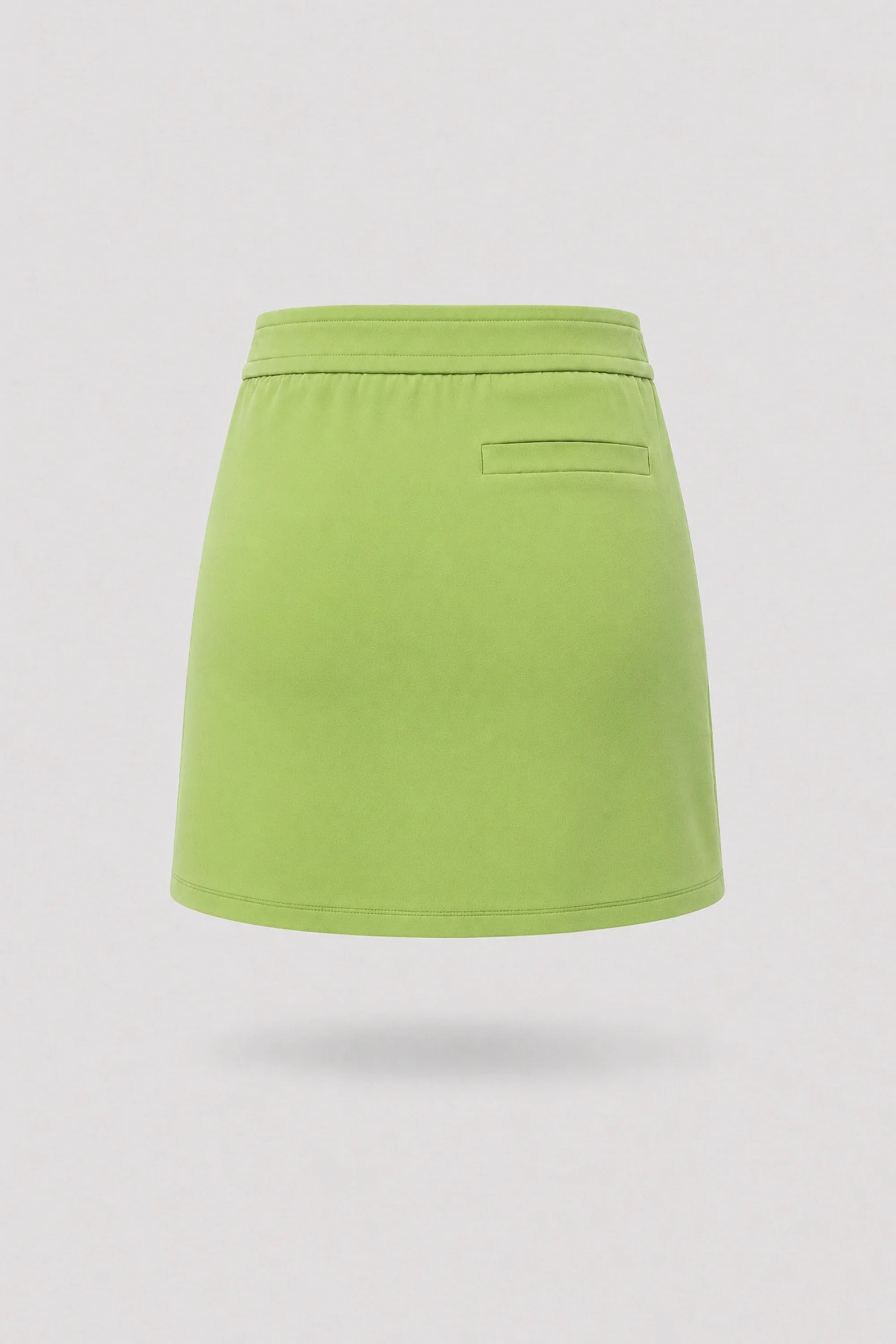 The Sculpt Wrap Golf Skort - Lime
