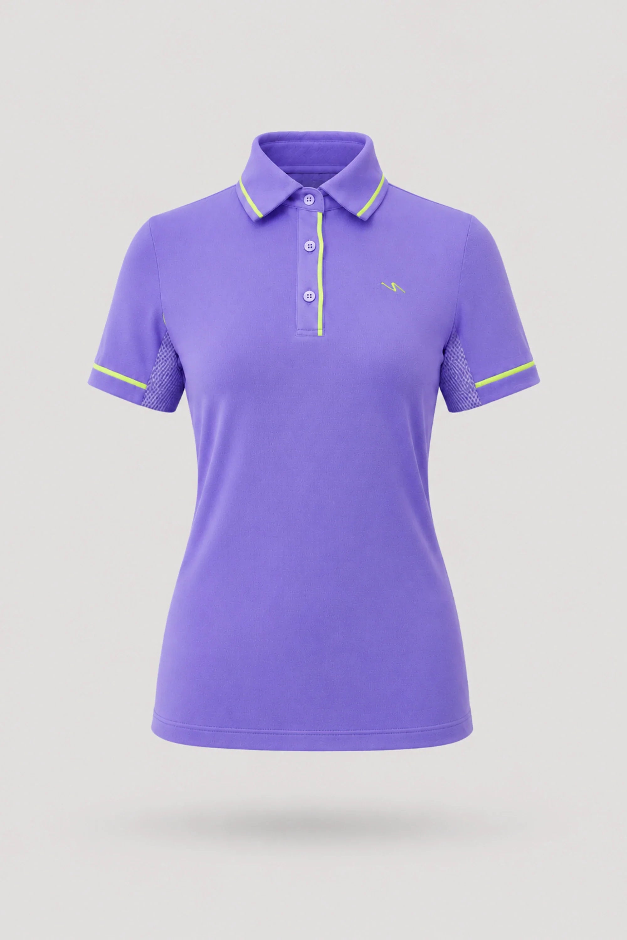The Sculpt Golf Polo - Violet