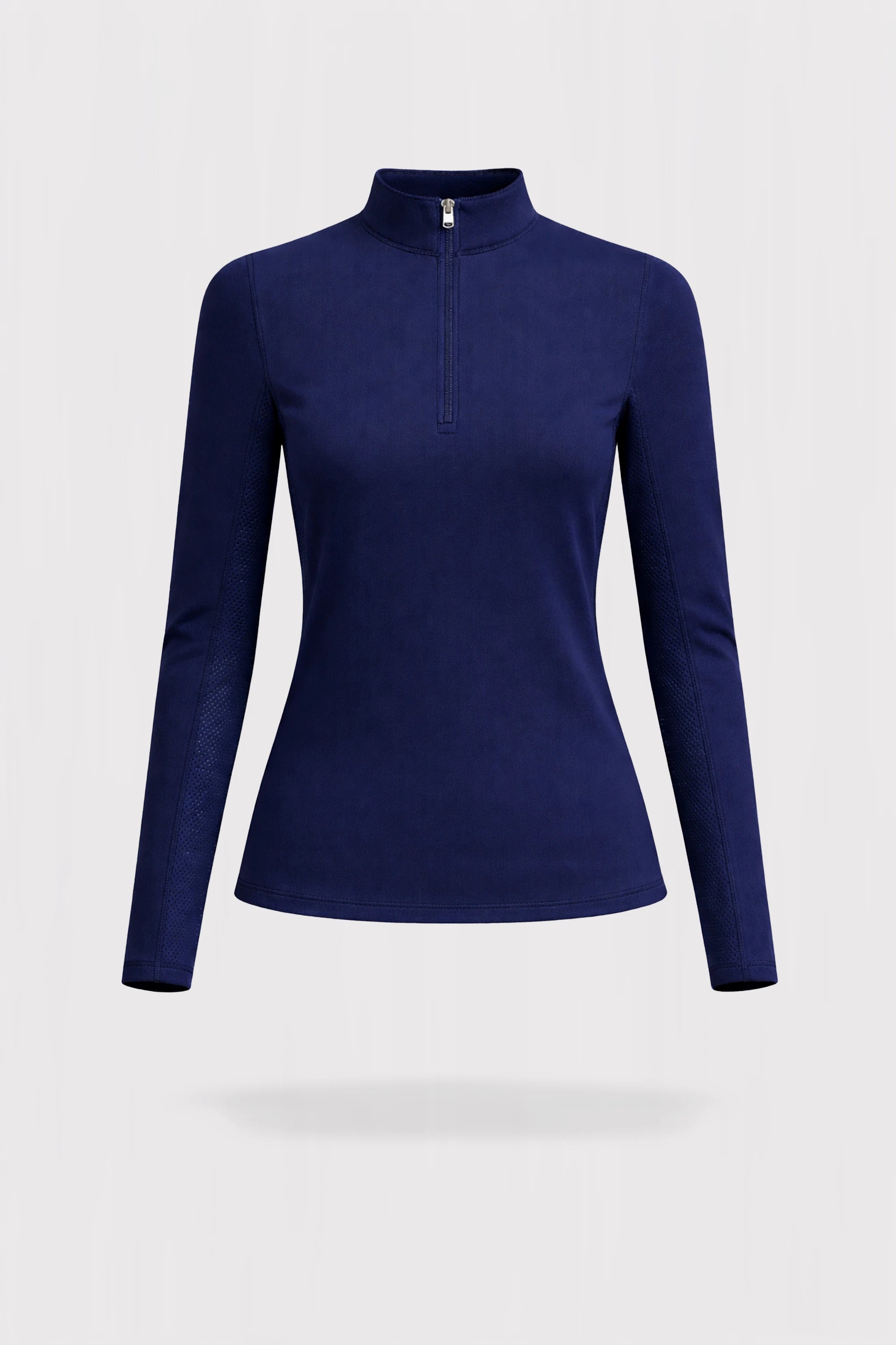 Sapphire Long Sleeve Top 1/4 Zip - Navy