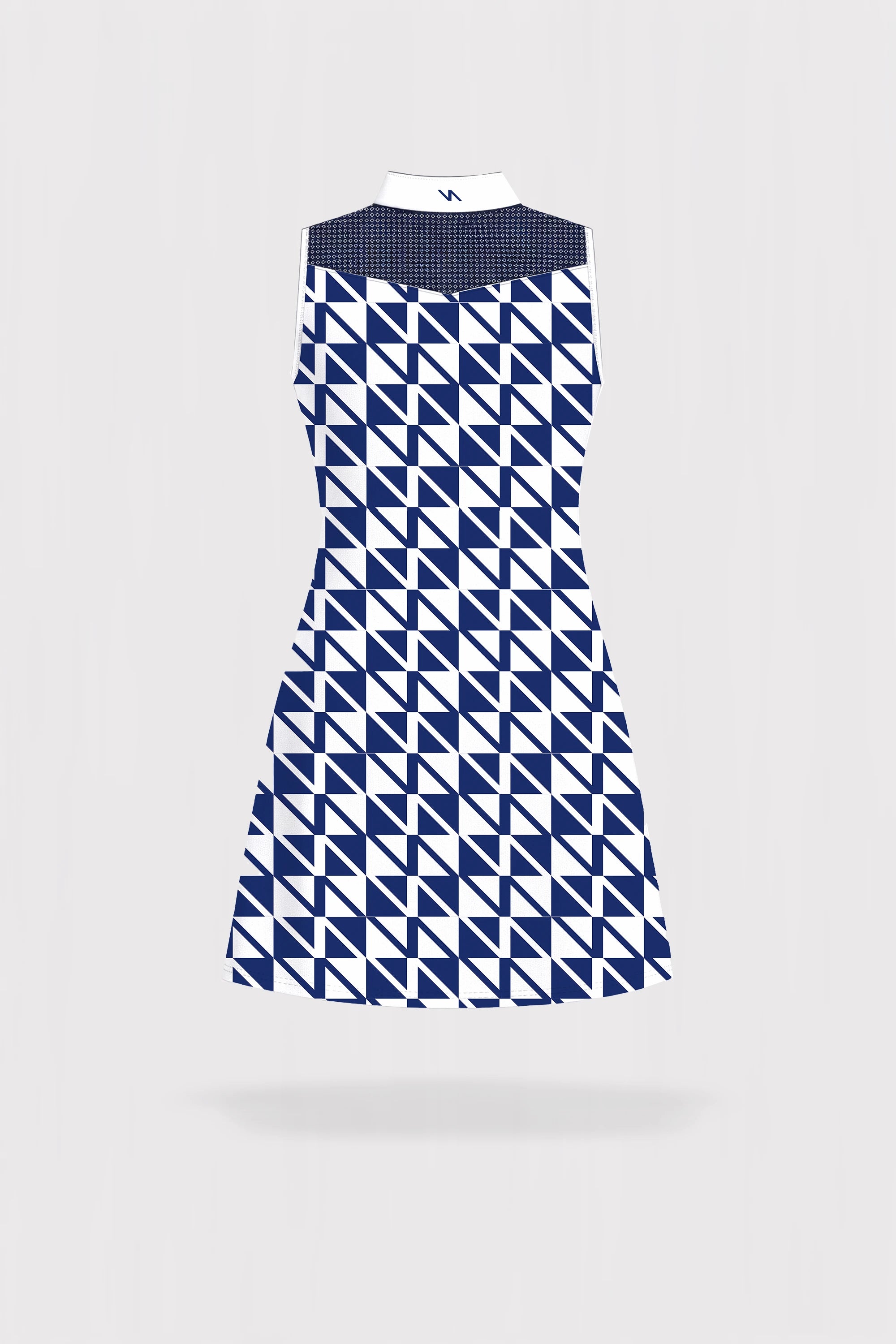 Sapphire Sleeveless Dress - Signature Blue