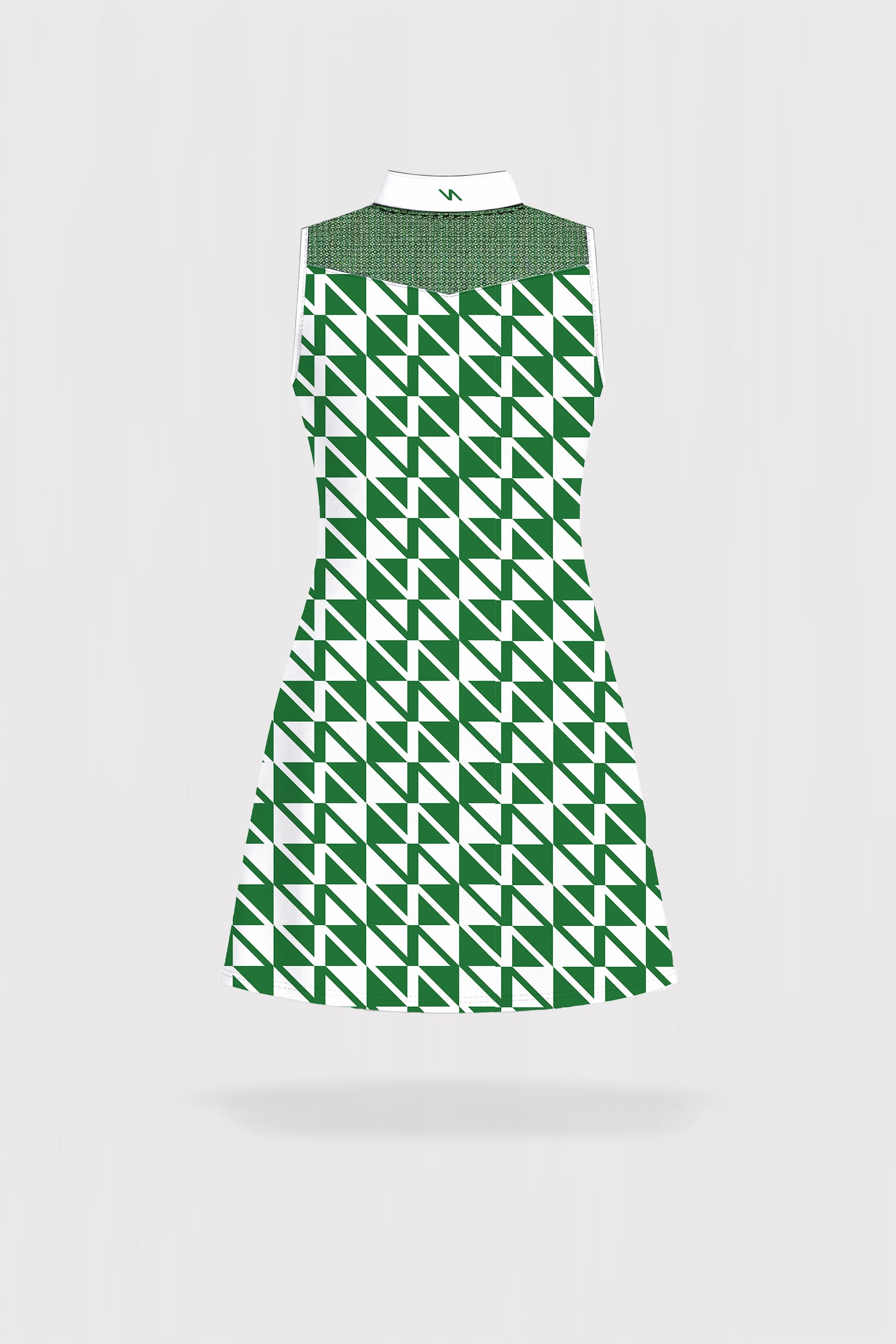 Fairway Sleeveless Dress - Signature Green
