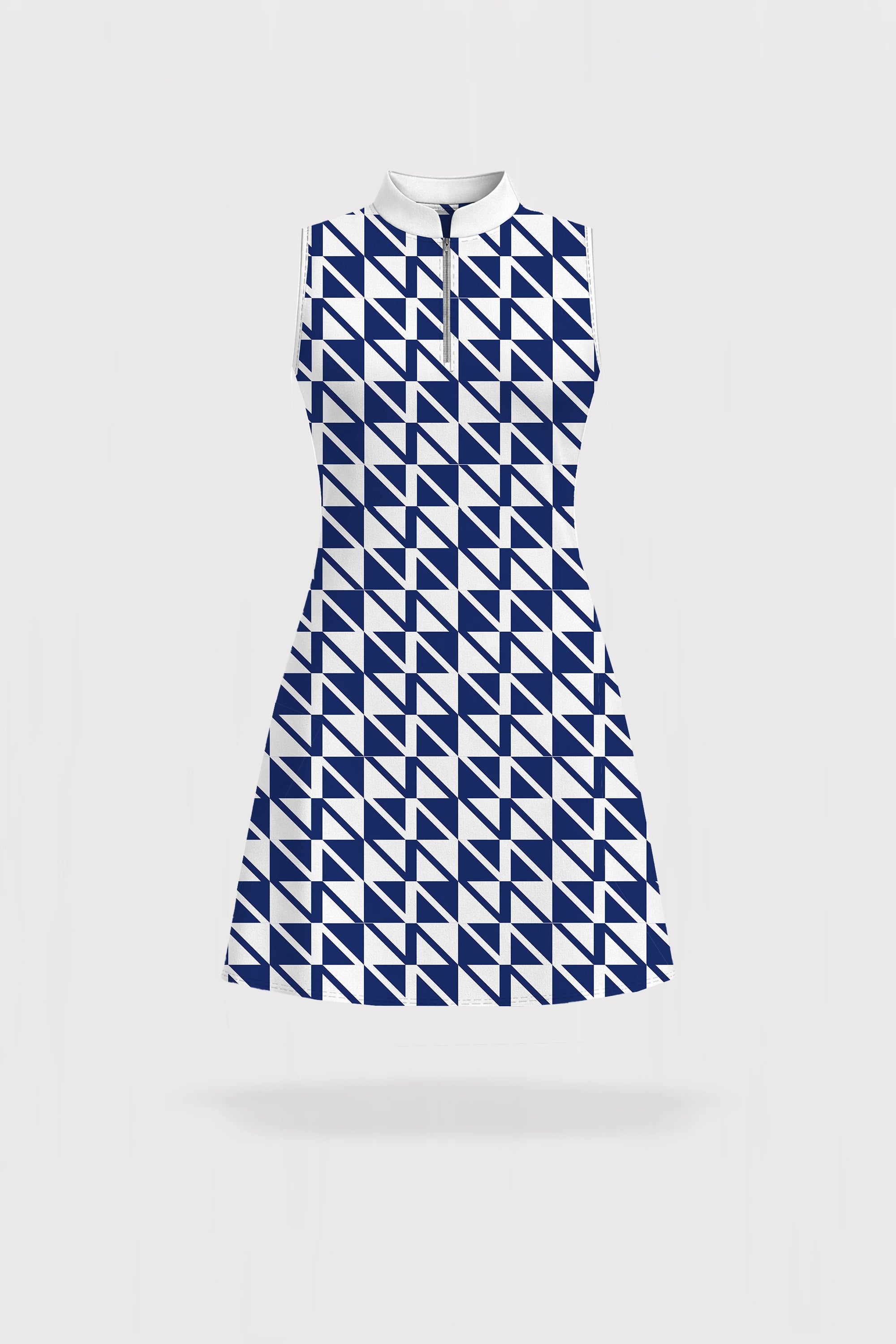 Sapphire Sleeveless Dress - Signature Blue