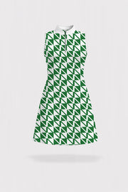Fairway Sleeveless Dress - Signature Green