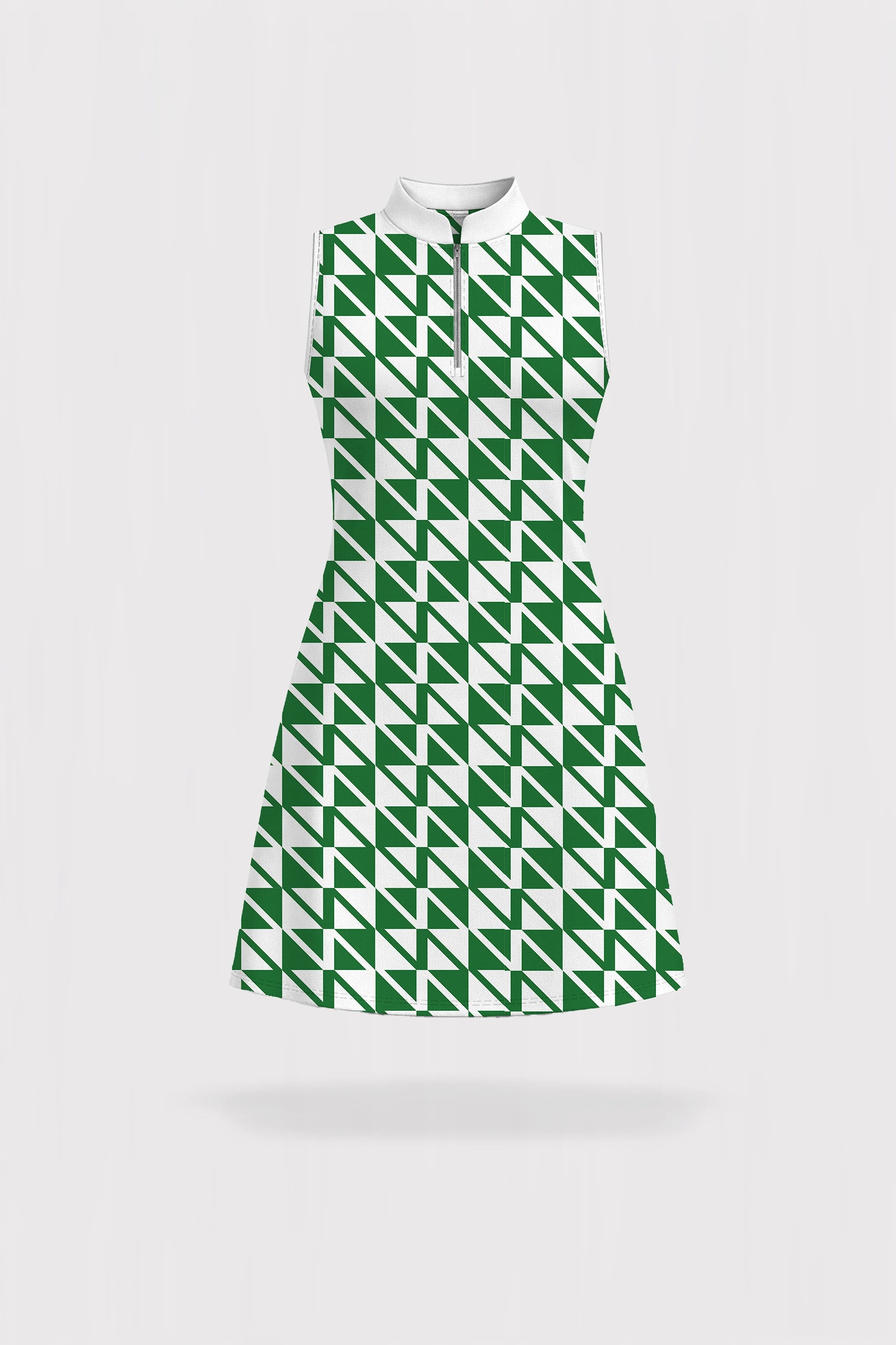 Fairway Sleeveless Dress - Signature Green