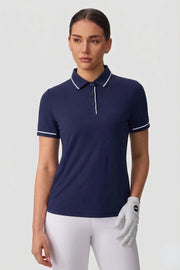 The Sculpt Golf Polo - Navy