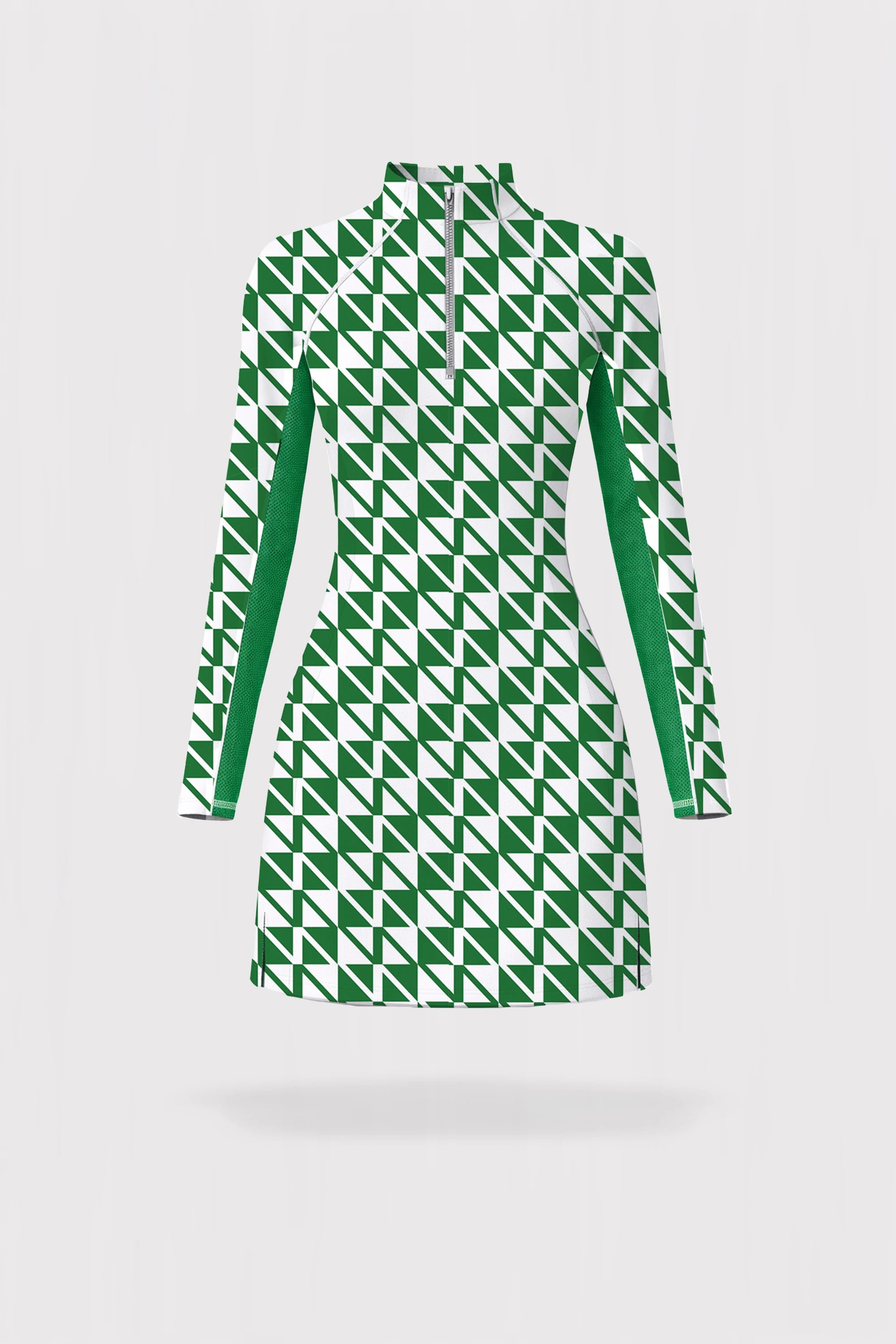 Fairway Long Sleeve Dress - Signature Green