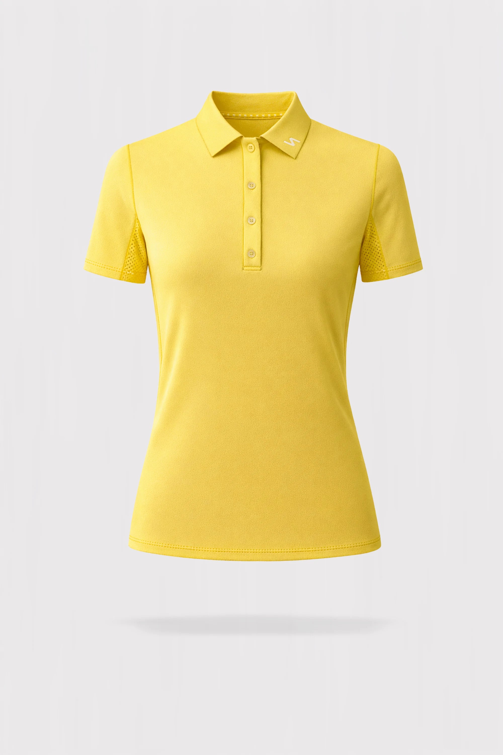 Meringue Short Sleeve Polo - Yellow