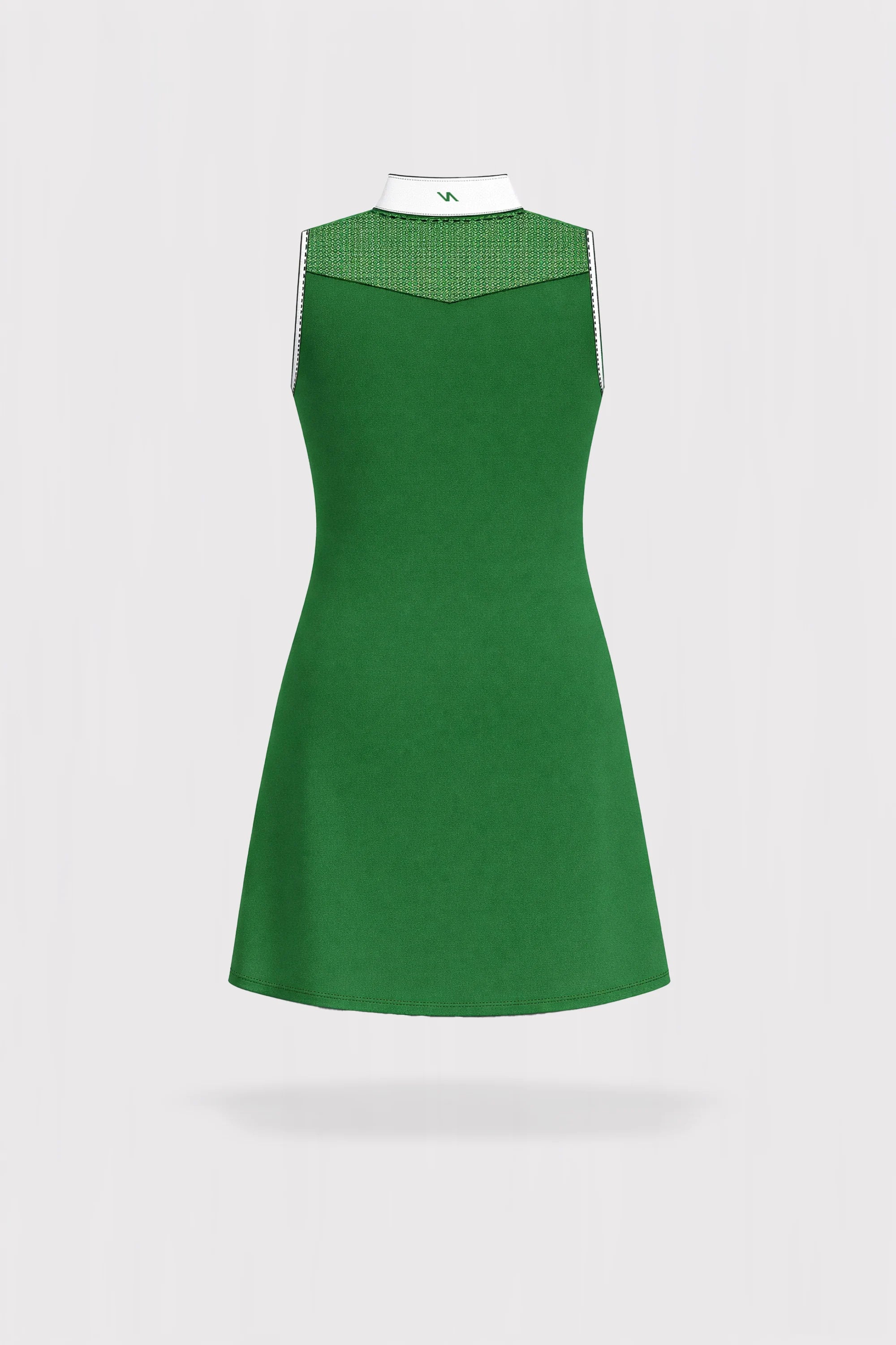 Fairway Sleeveless Dress - Green