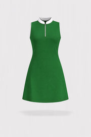 Fairway Sleeveless Dress - Green