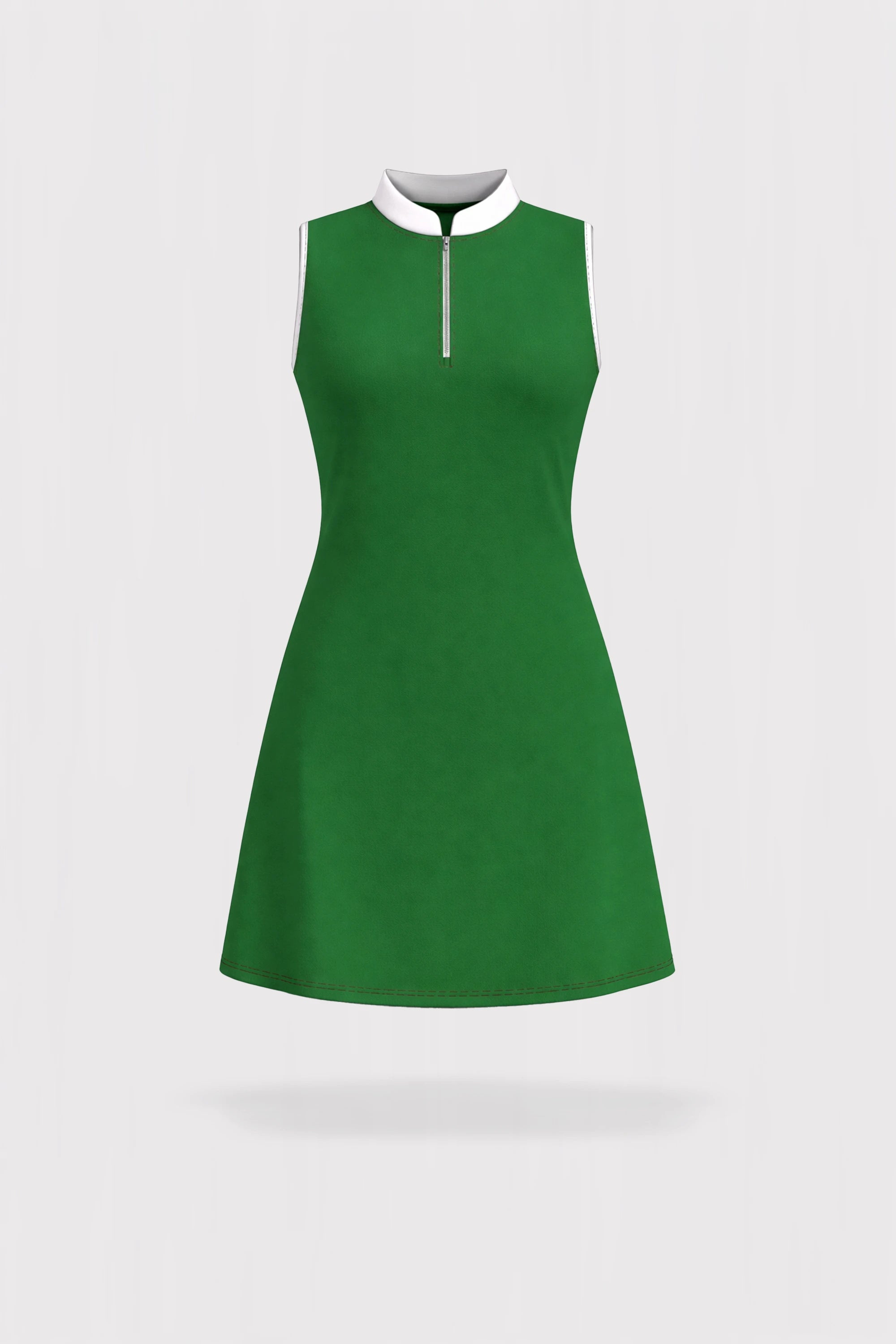 Fairway Sleeveless Dress - Green