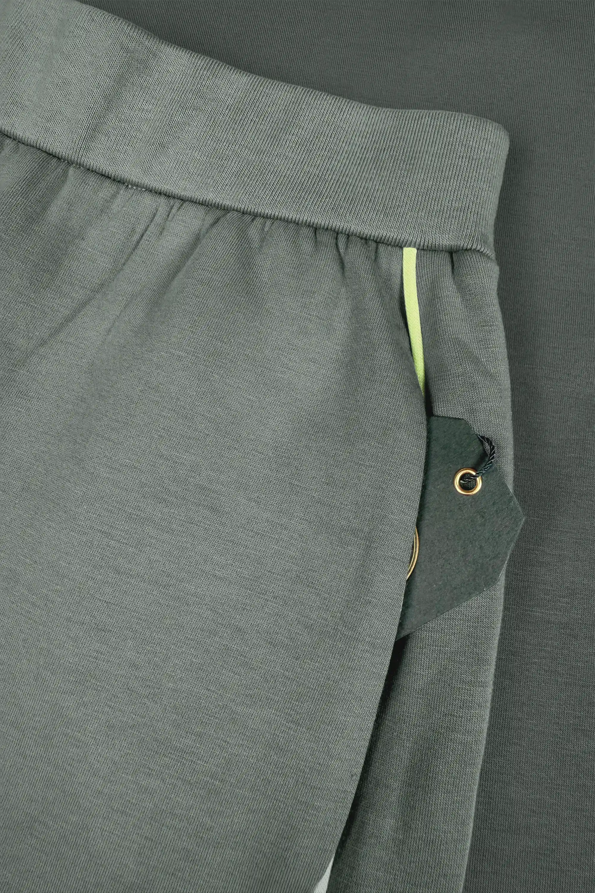 Barrel Curve Pants - Sage Grey