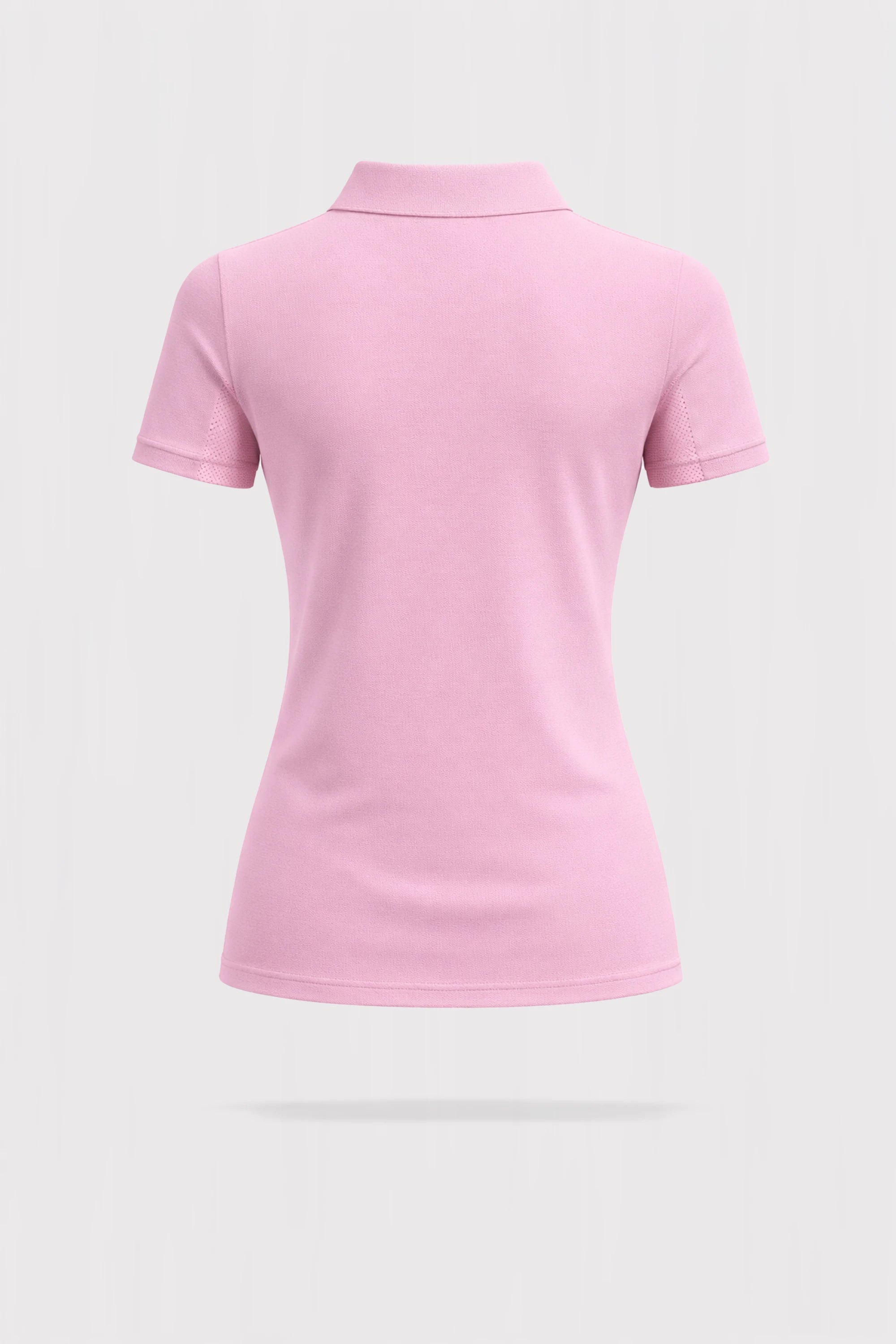 Rosé Short Sleeve Polo - Pink
