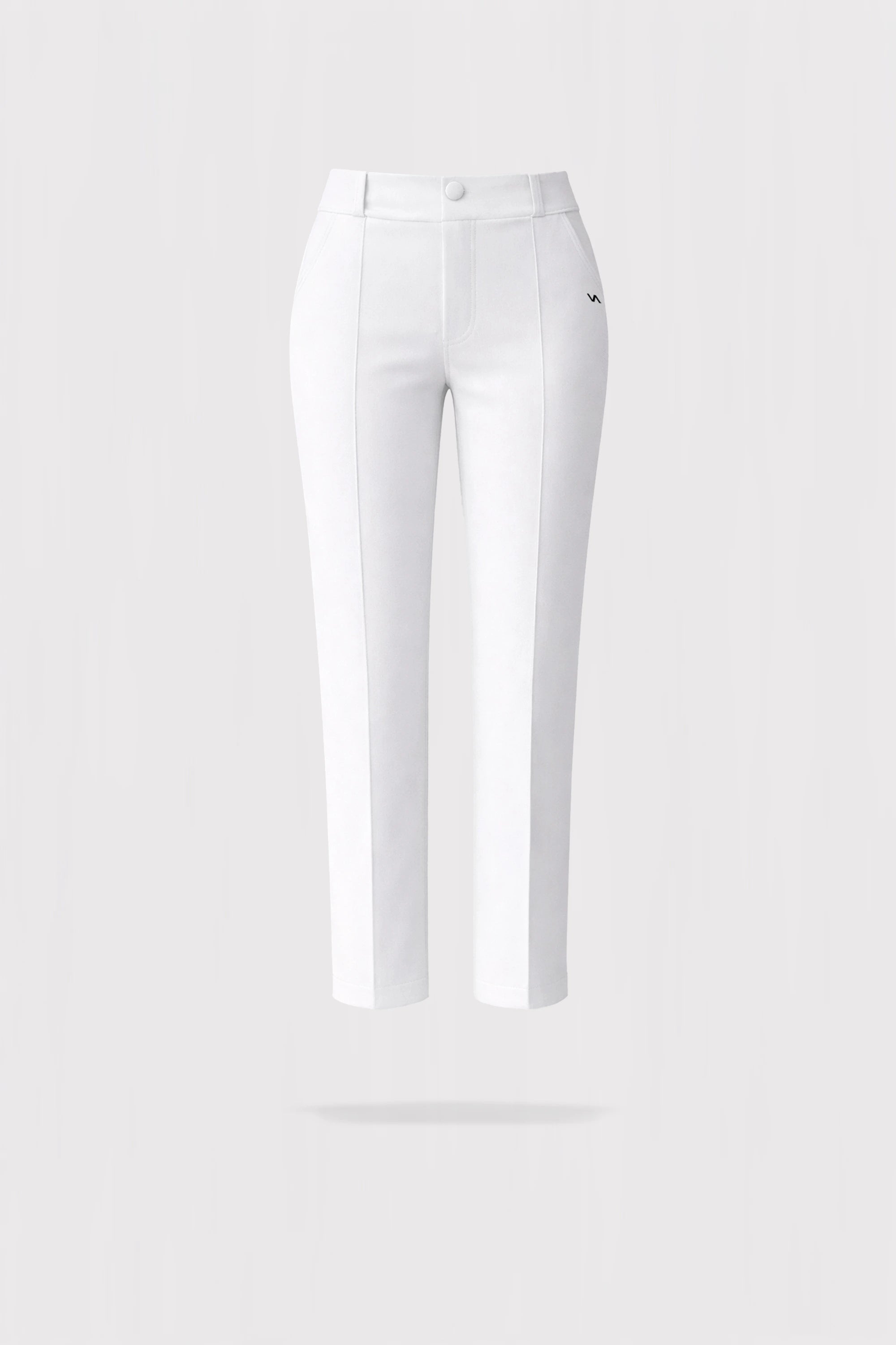 Slim Ankle Trousers - White