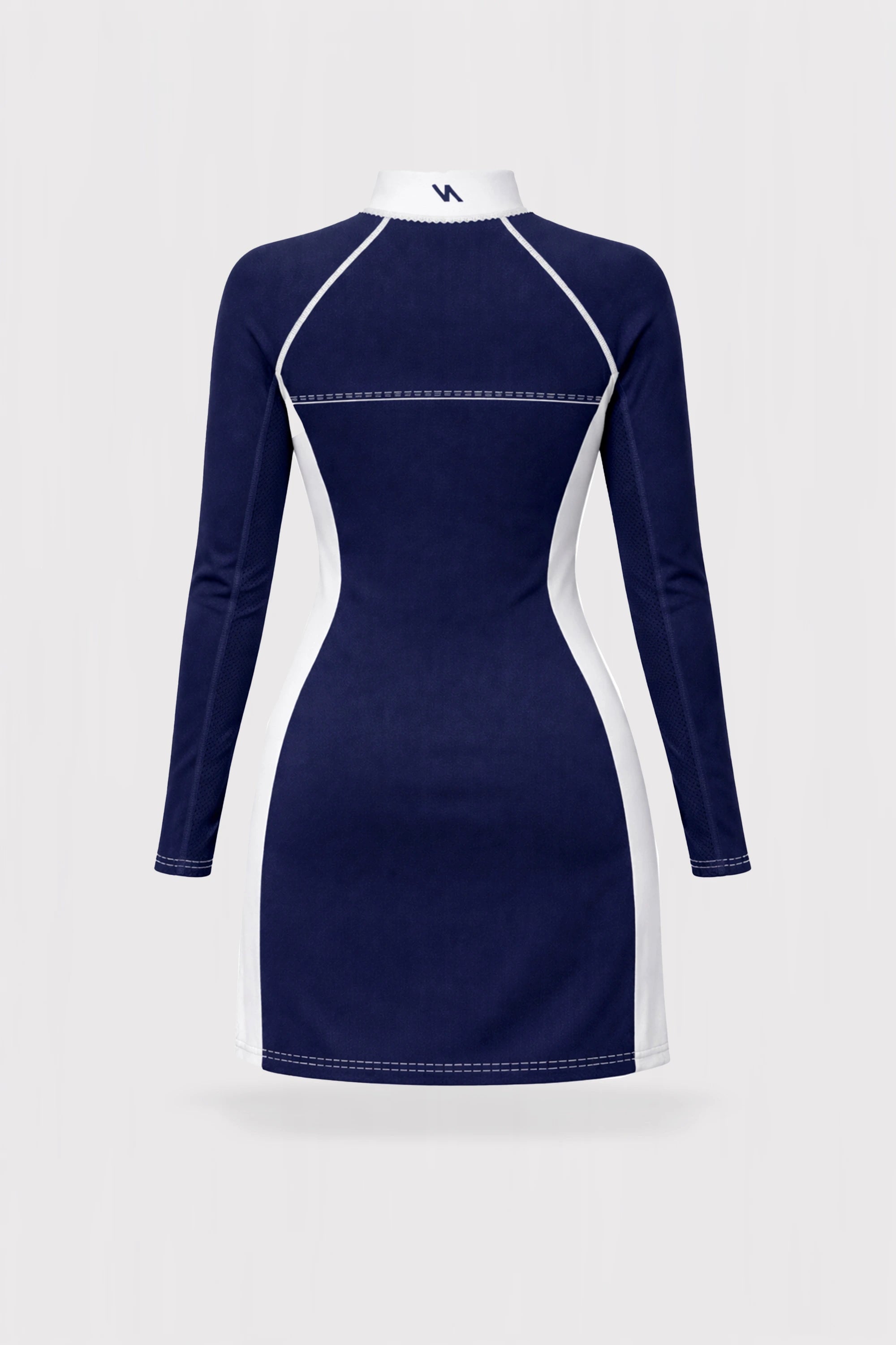 Sapphire Long Sleeve Dress - Navy