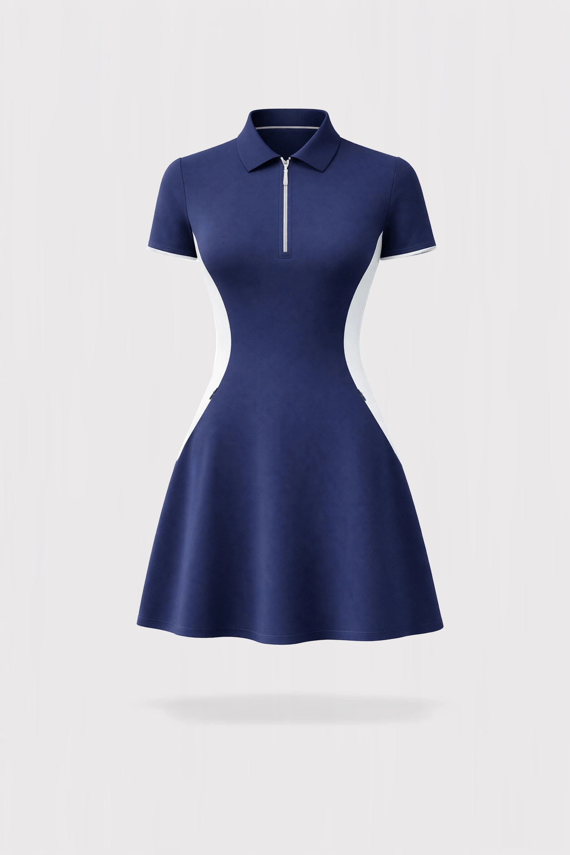 Sapphire Short Sleeve Dress - Navy