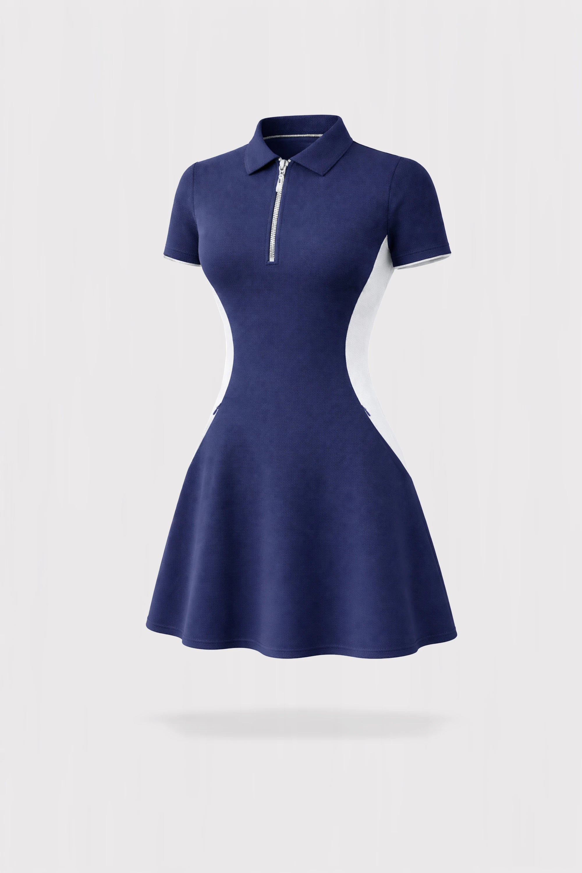 Sapphire Short Sleeve Dress - Navy