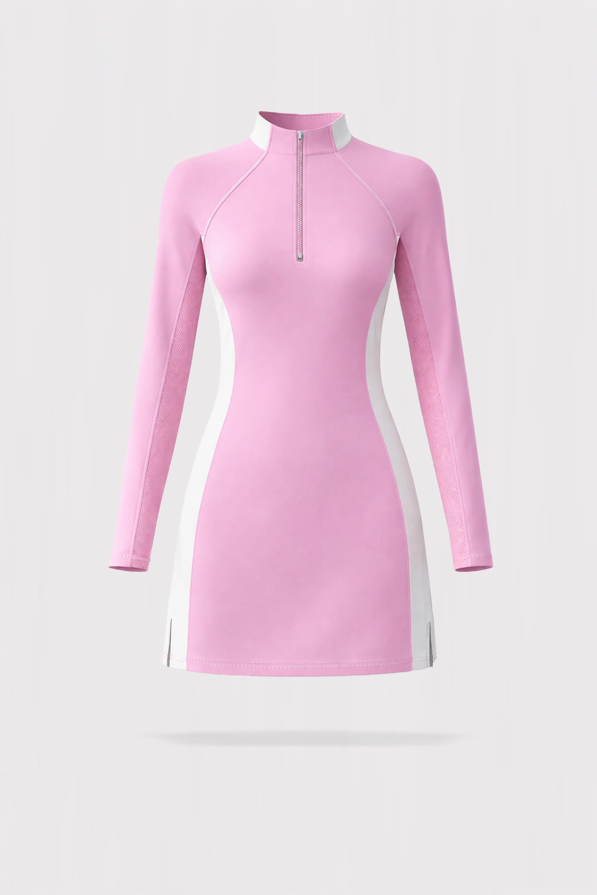 Rosé Long Sleeve Dress - Pink