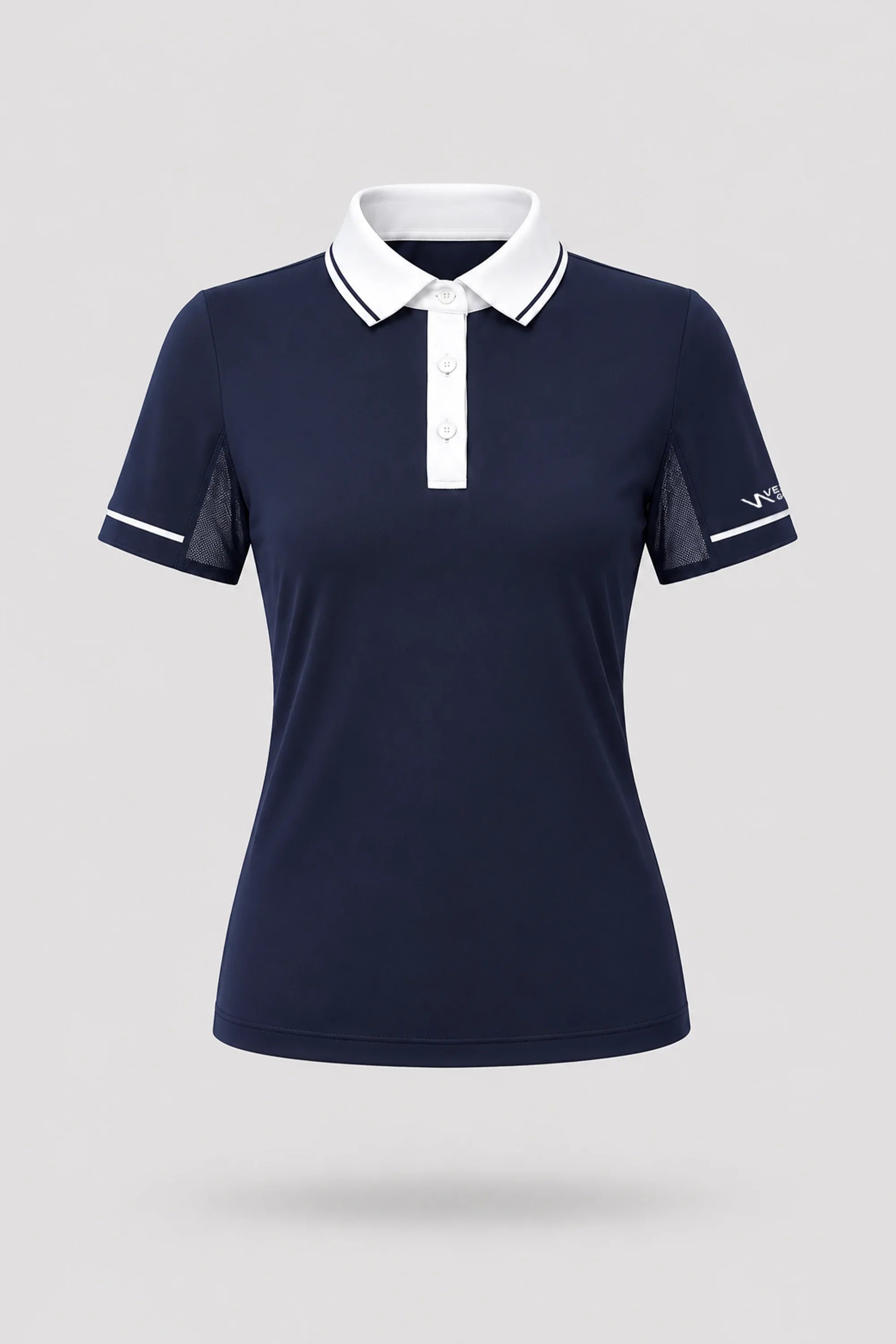 The Sculpt Golf Polo - Midnight Navy