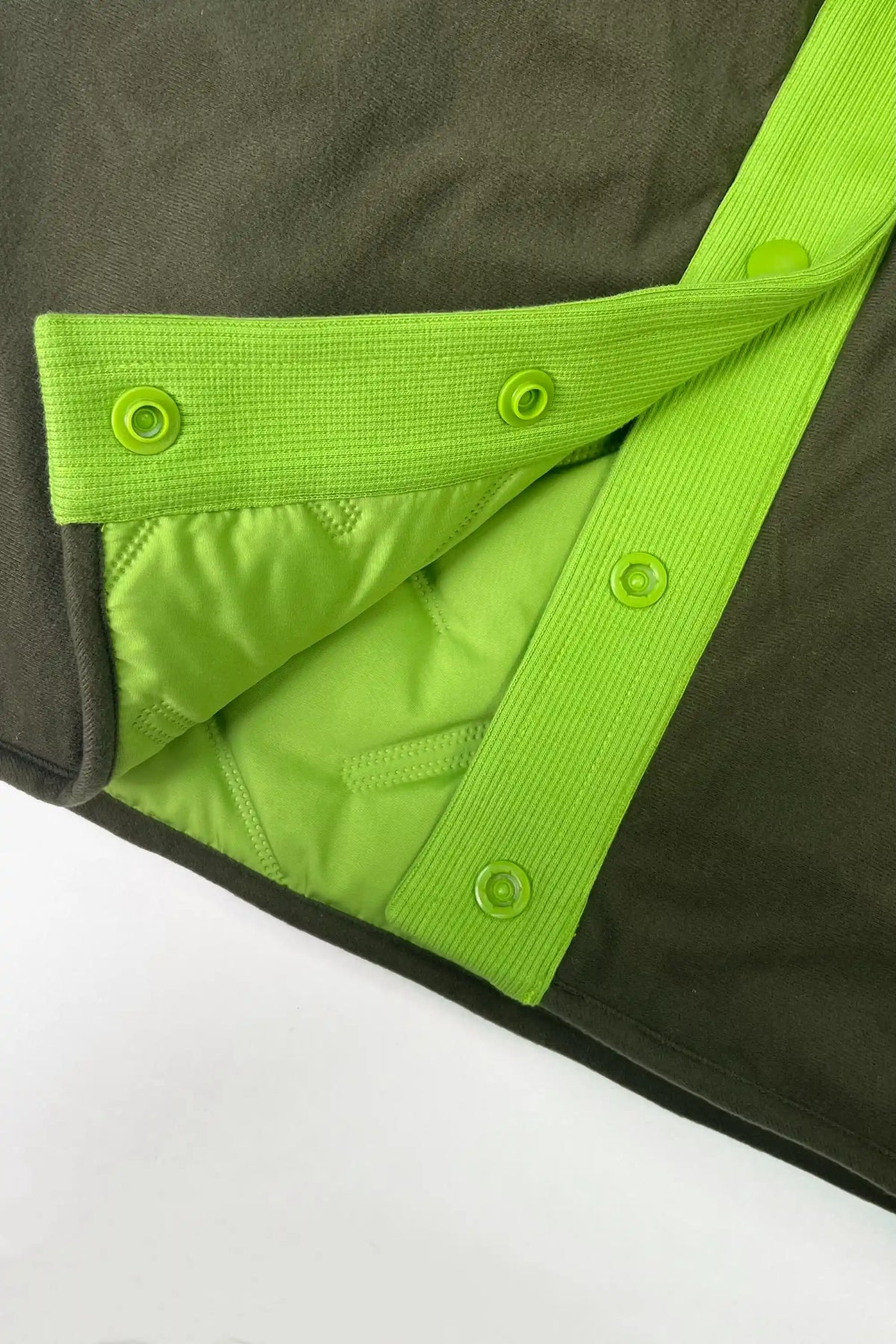 Lightweight Puffer Vest - Bright Green
