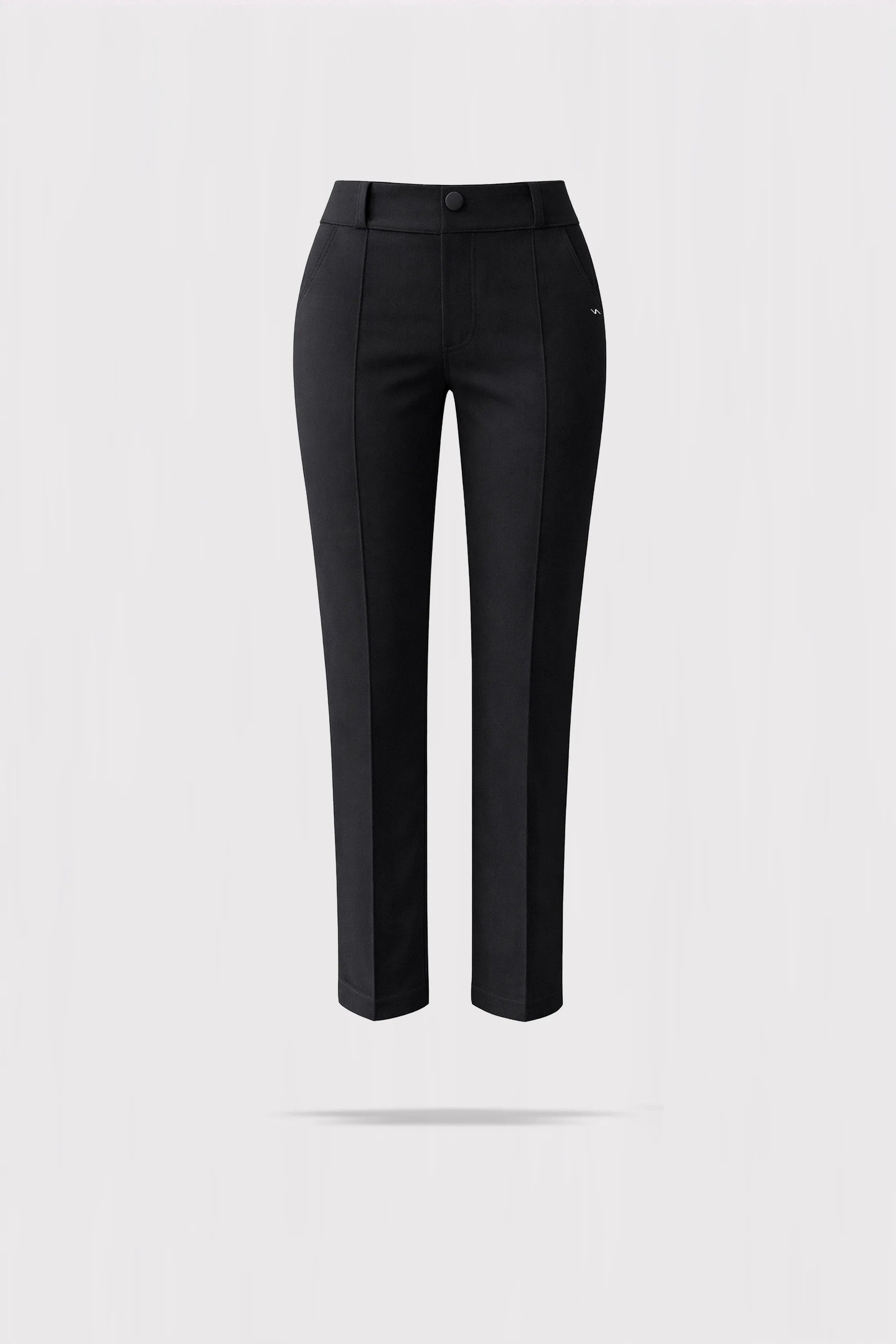 Rosé Slim Ankle Trousers - Black