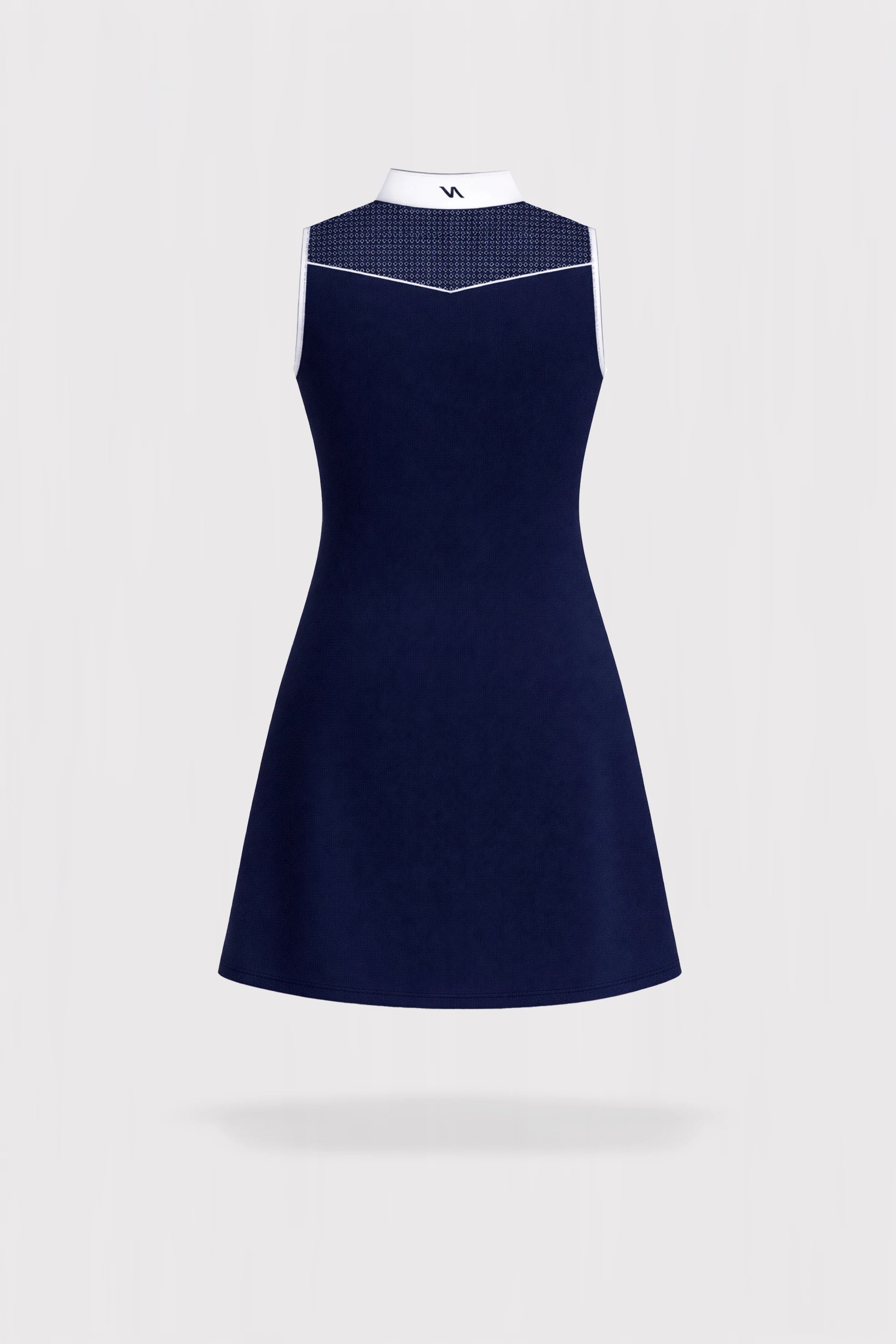 Sapphire Sleeveless Dress - Navy