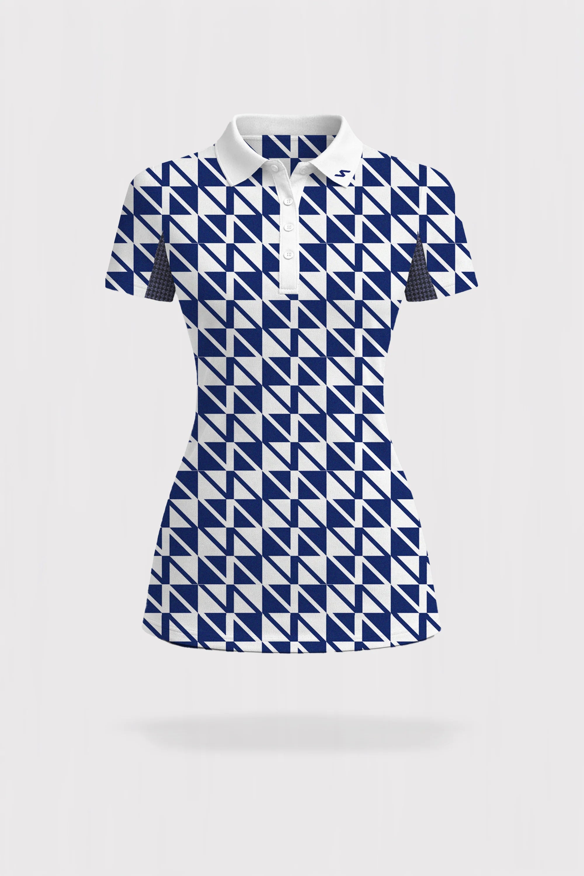 Sapphire Short Sleeve Polo - Signature Blue