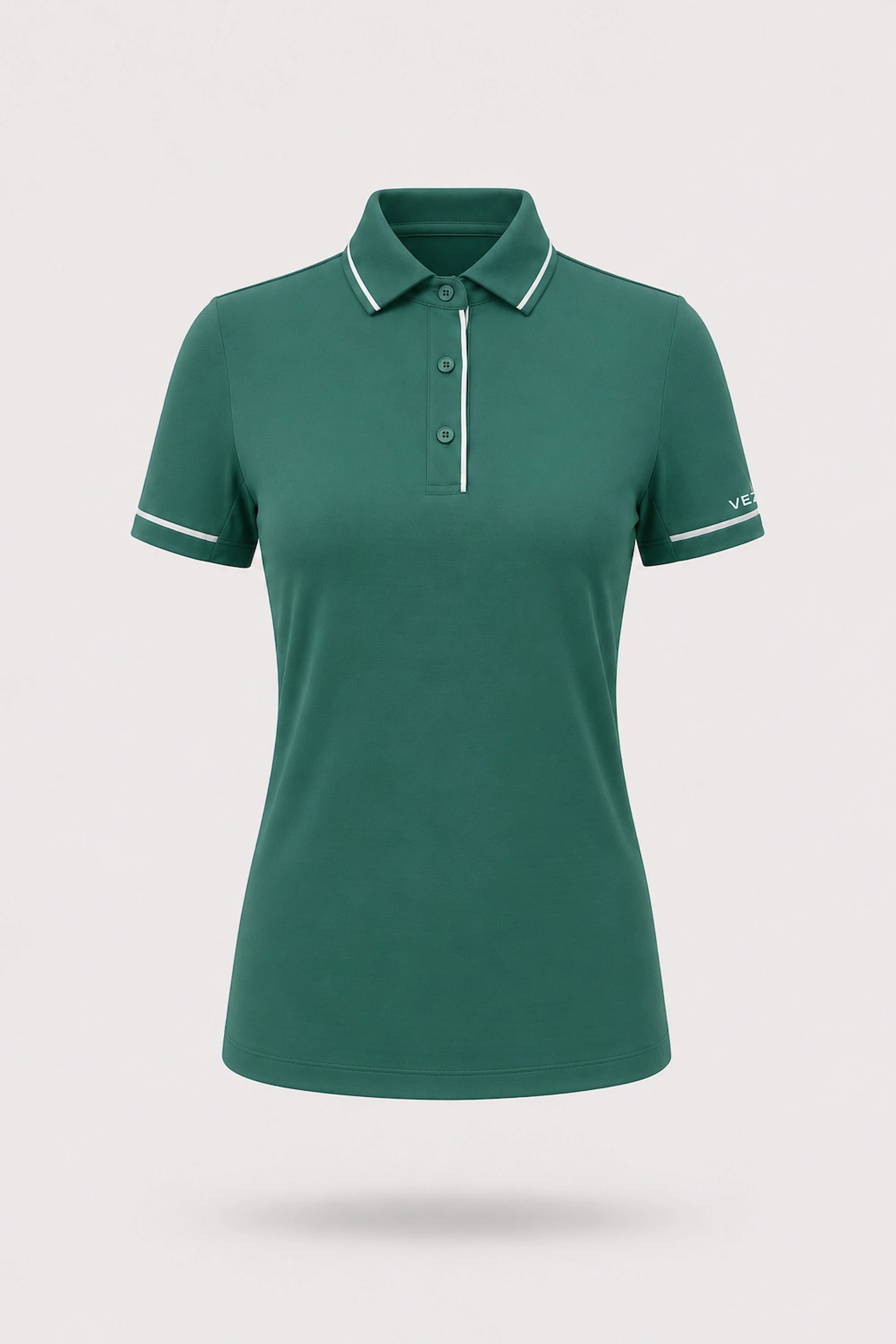 The Sculpt Golf Polo - Green