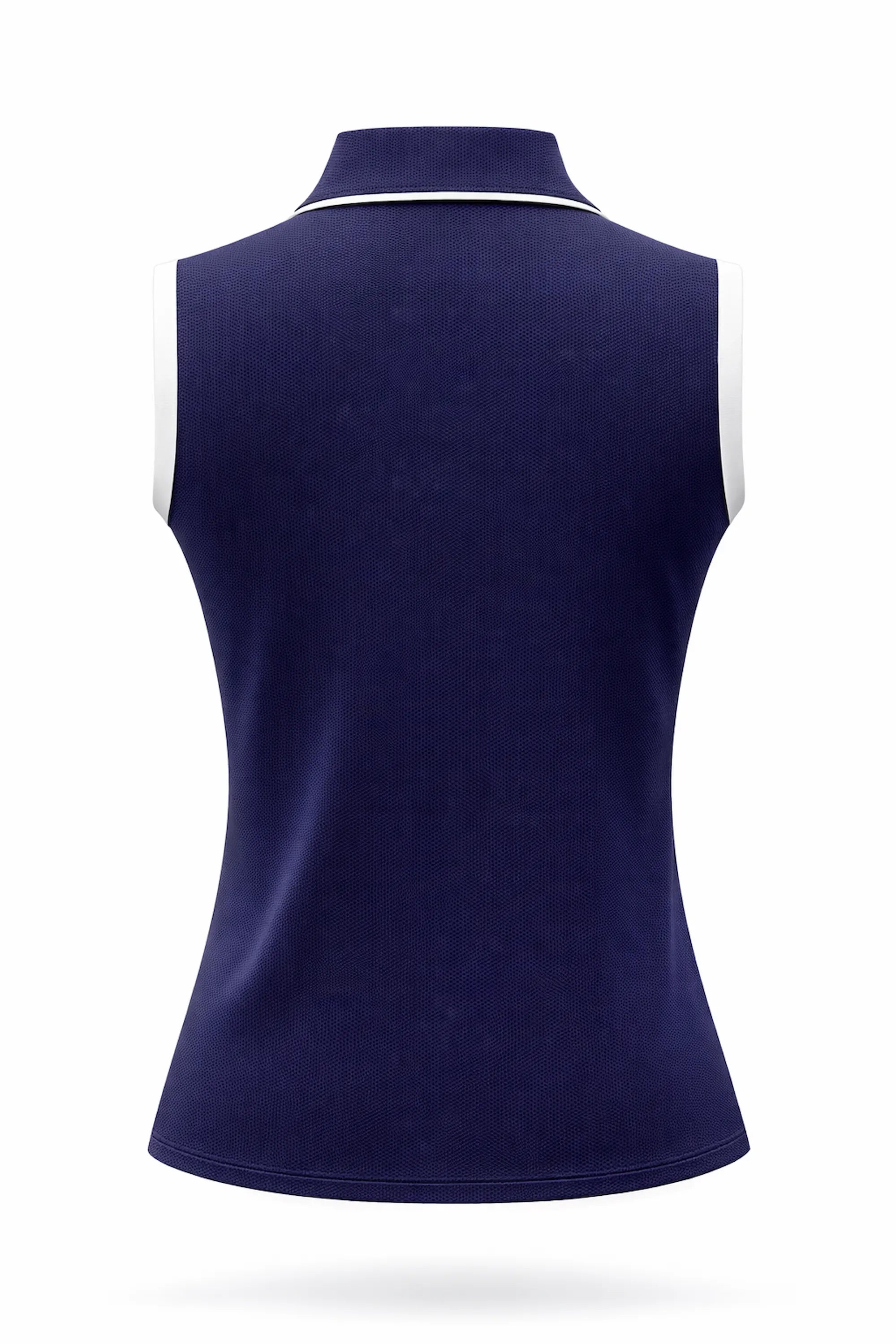 Veza Golf x Boulder Ridge 25/26 Collection Sleeveless Polo - Midnight Navy