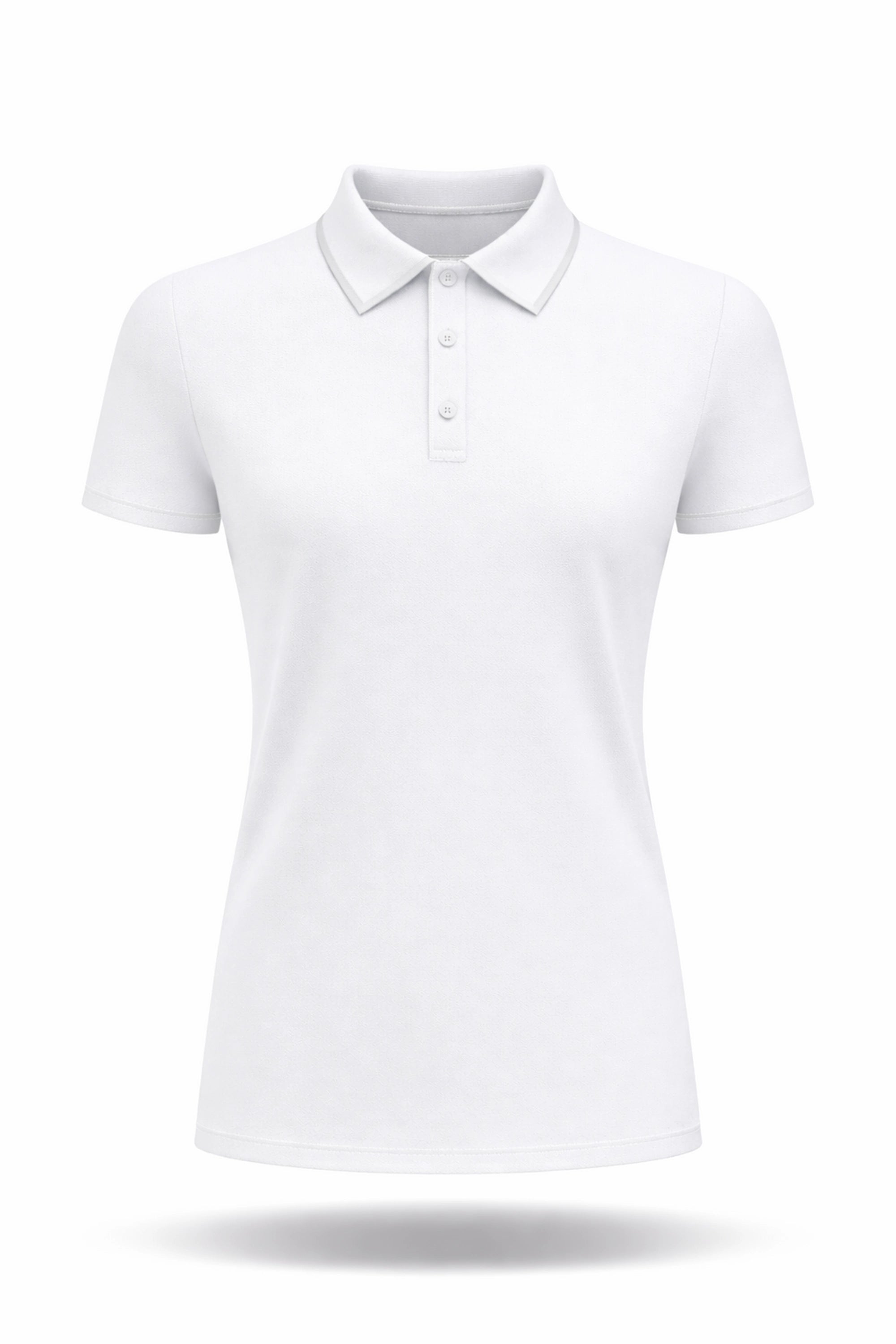 Veza Golf x Boulder Ridge 25/26 Collection Short Sleeve Polo - Classic White