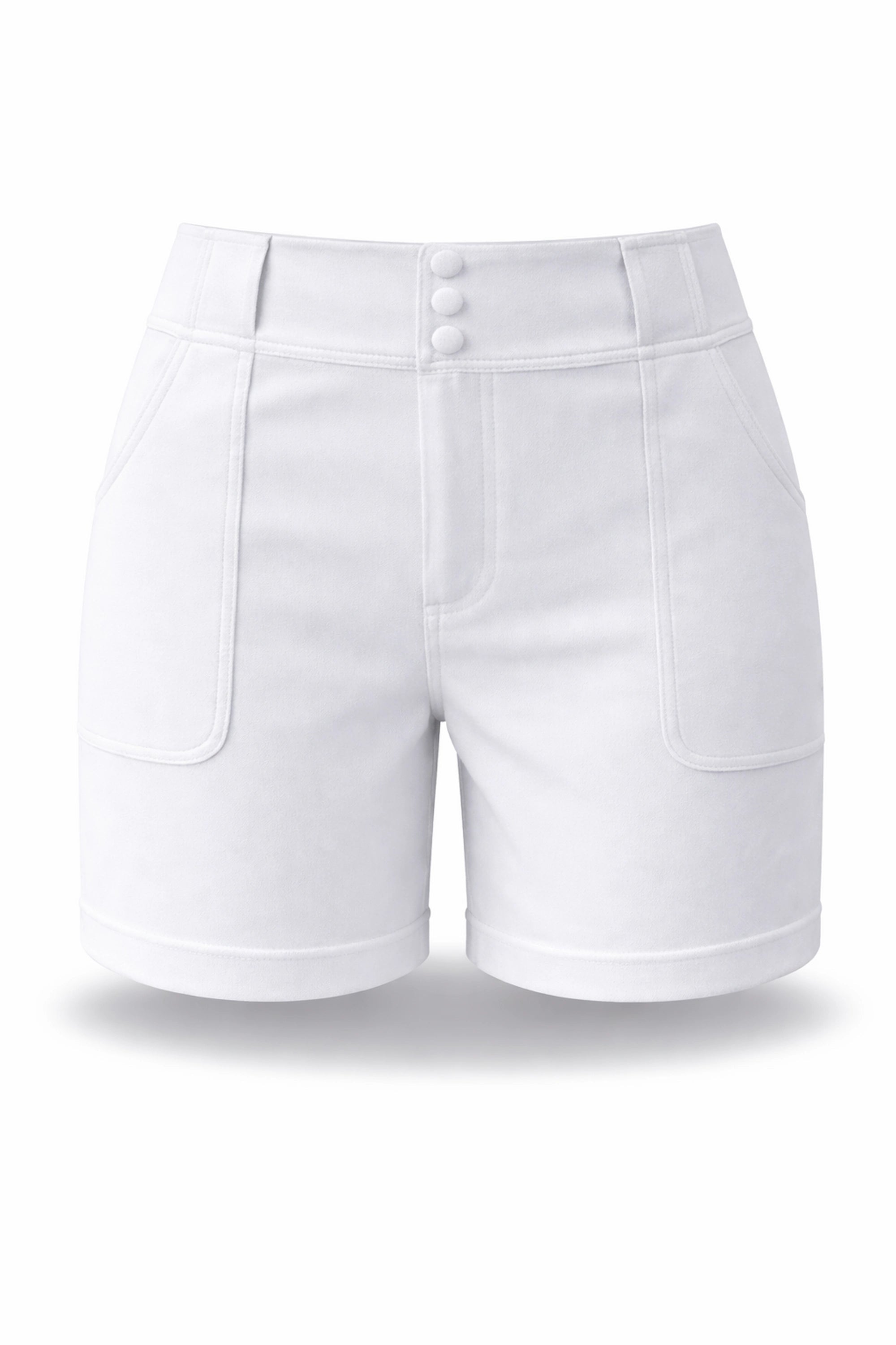 Veza Golf x Boulder Ridge 25/26 Collection Shorts - Classic White