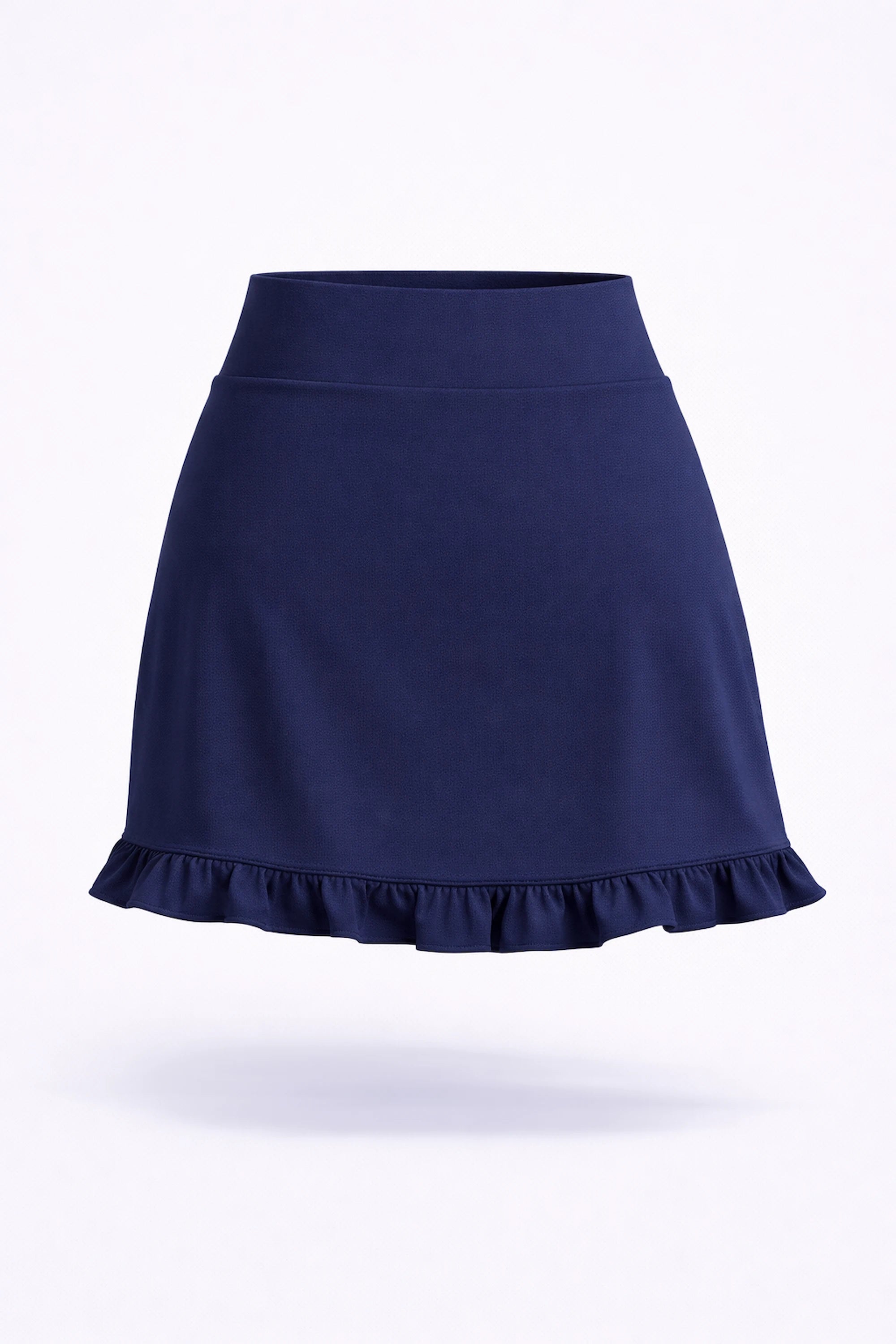 Women’s Ruffle Hem Performance UPF 50+ Skort 17" - Midnight Swing
