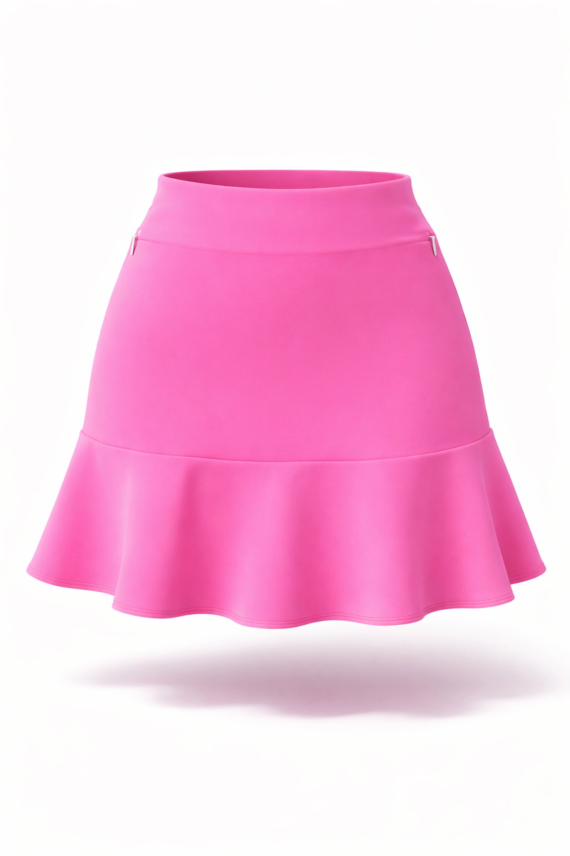 Women’s Flounce Zip Pocket UPF 50+ Skort 18" - Hot Pink