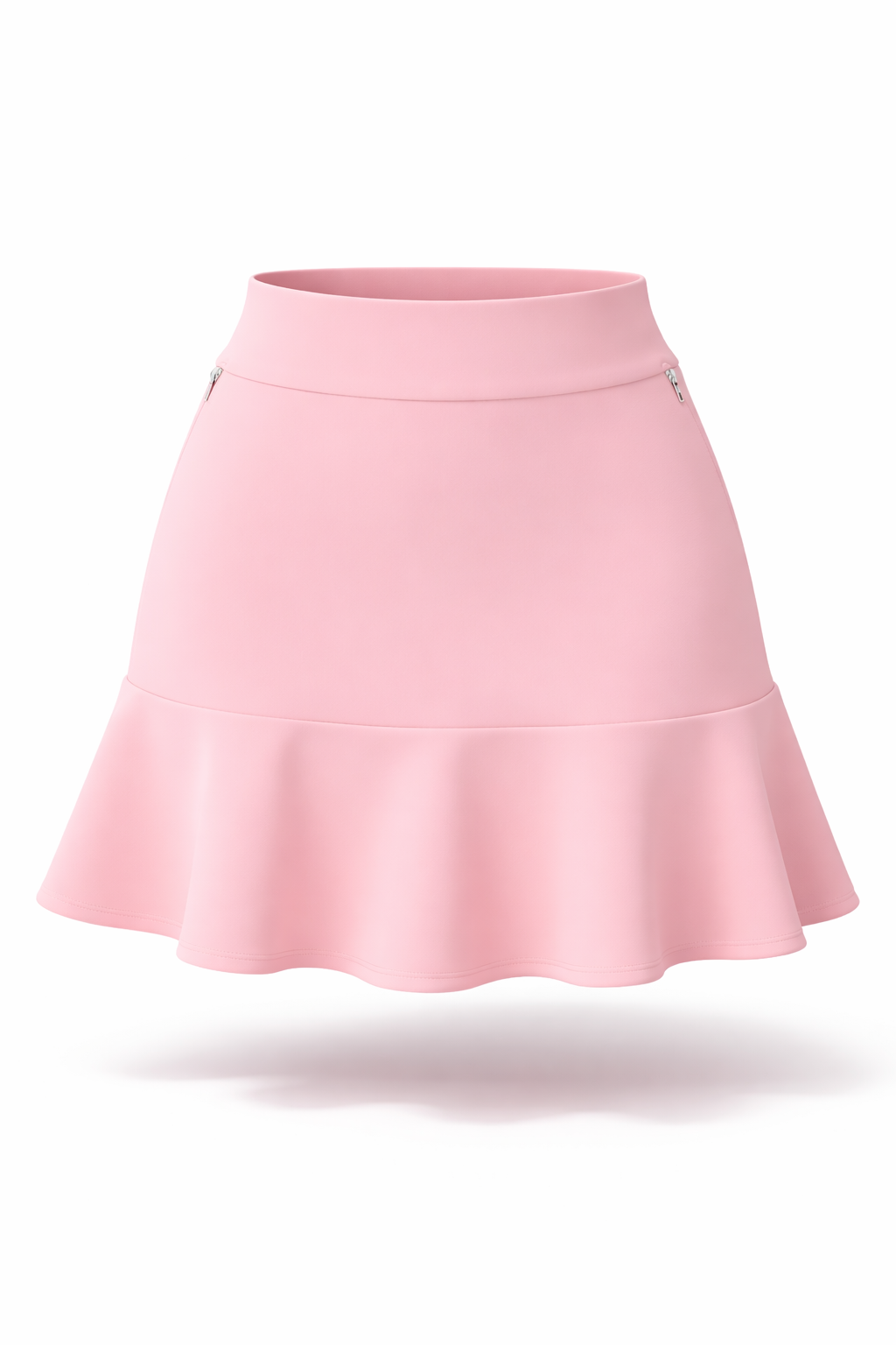 Women’s Flounce Zip Pocket UPF 50+ Skort 18" - Soft Pink