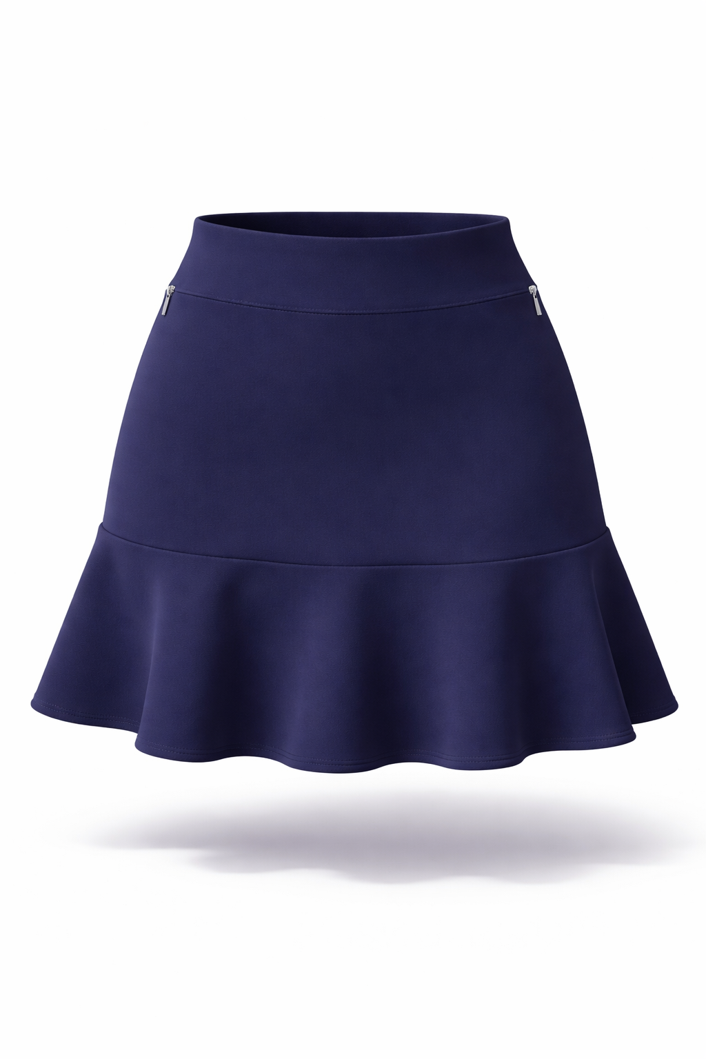 Women’s Flounce Zip Pocket UPF 50+ Skort 18" - Midnight Navy