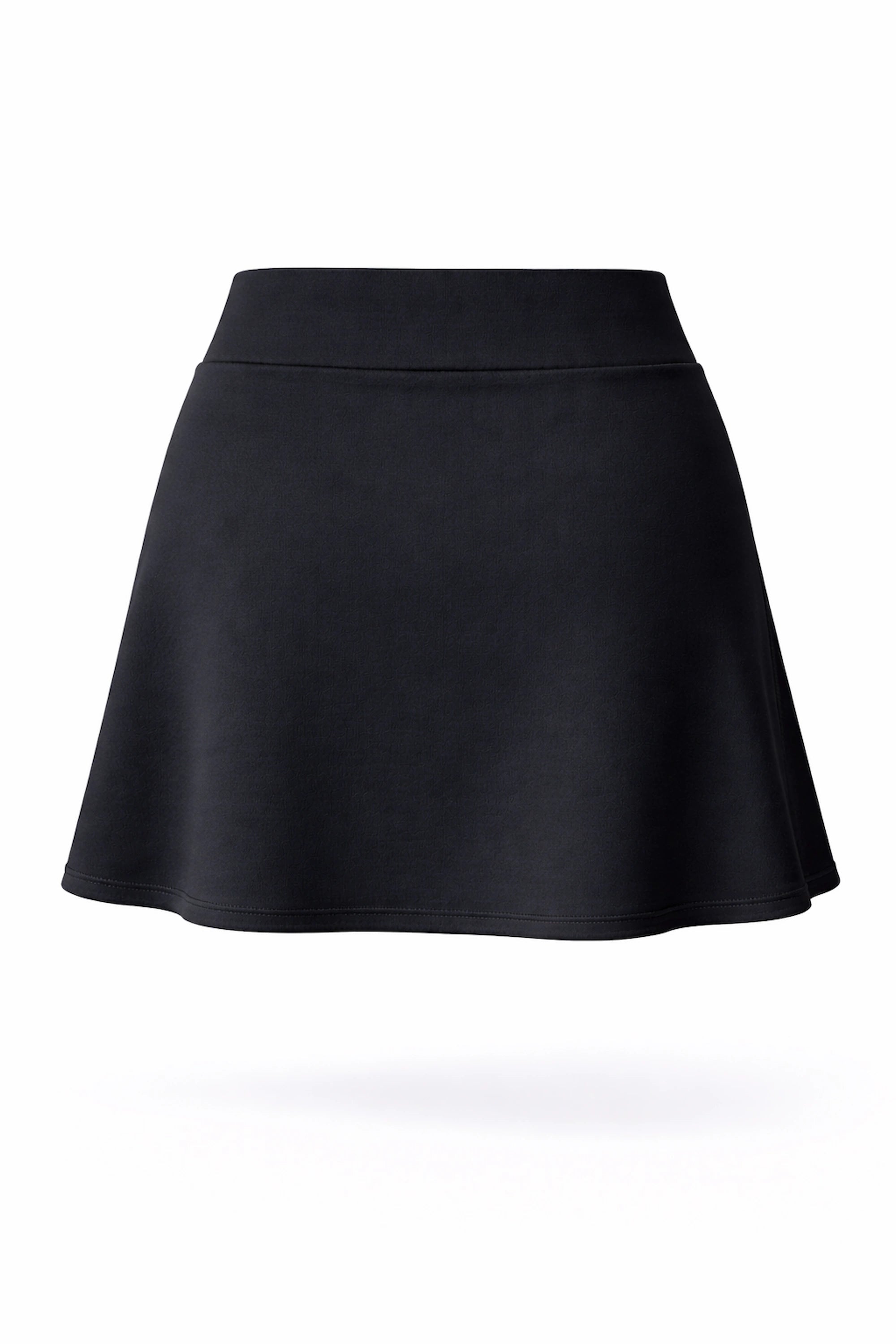 Women’s Smooth A-Line Active UPF 50+ Skort 17" - Black