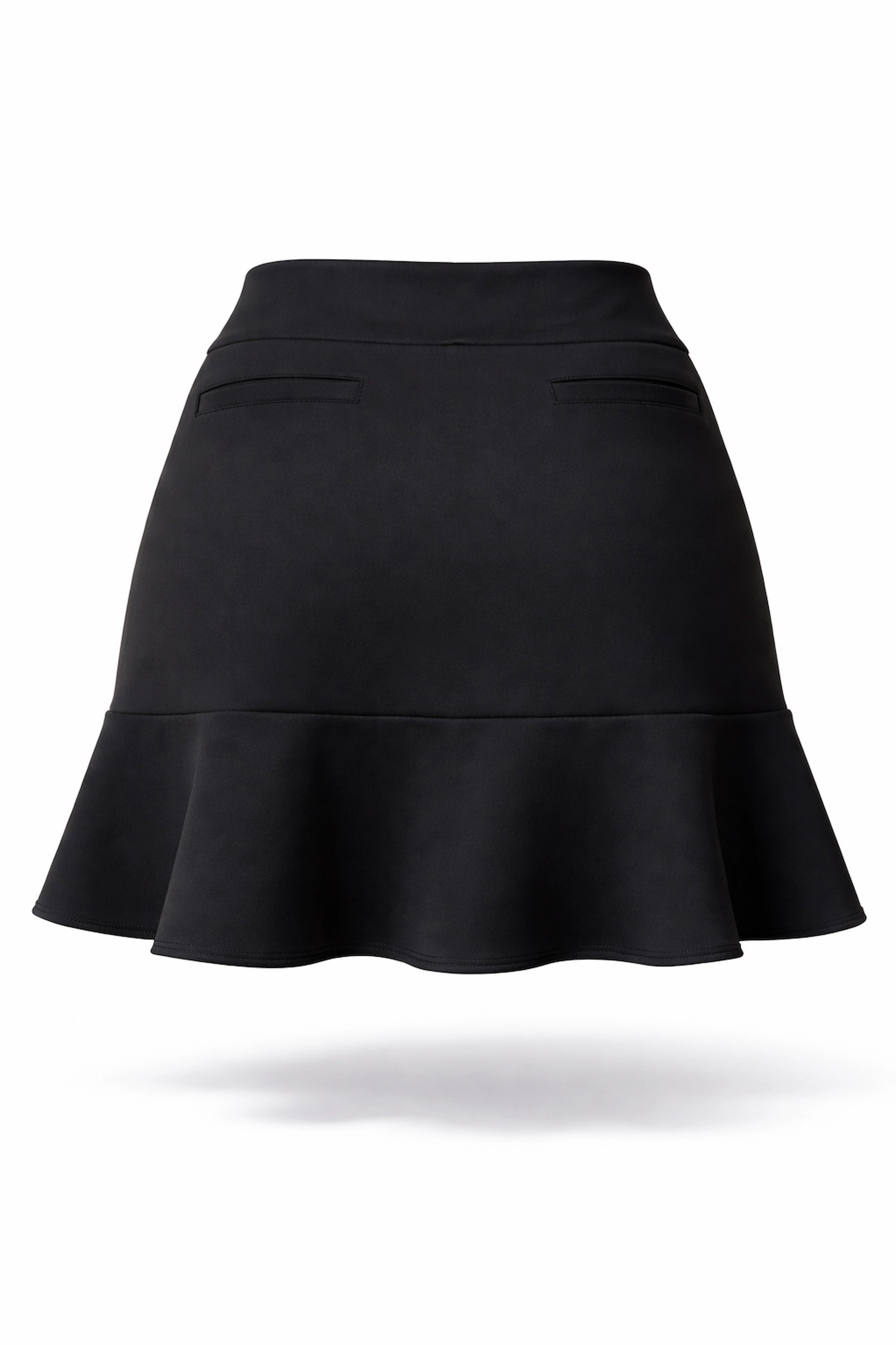Women’s Flounce Zip Pocket UPF 50+ Skort 18" - Black