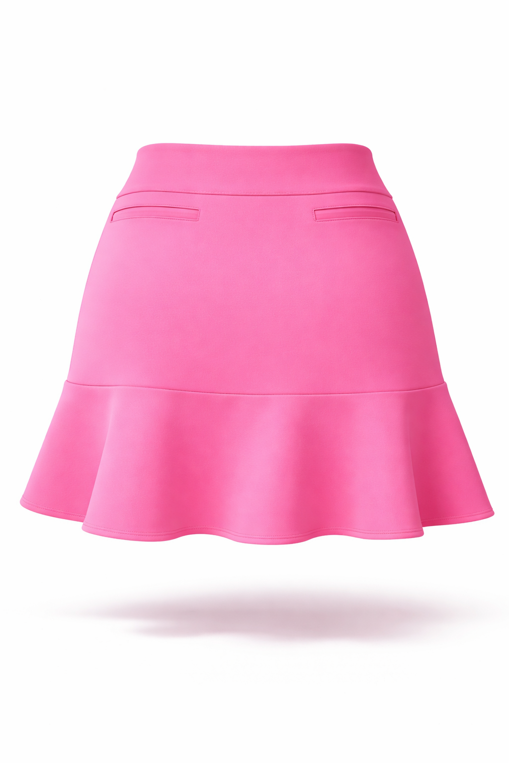 Women’s Flounce Zip Pocket UPF 50+ Skort 18" - Hot Pink