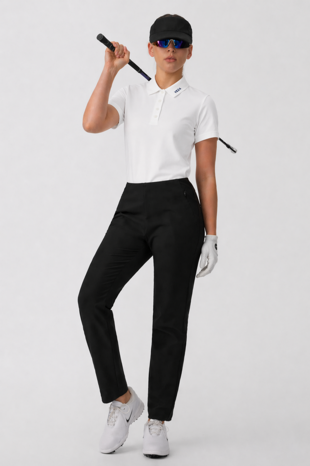 The Sculpt Golf Polo - White