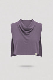 Cowl Neck Layering Top - Dusty Mauve