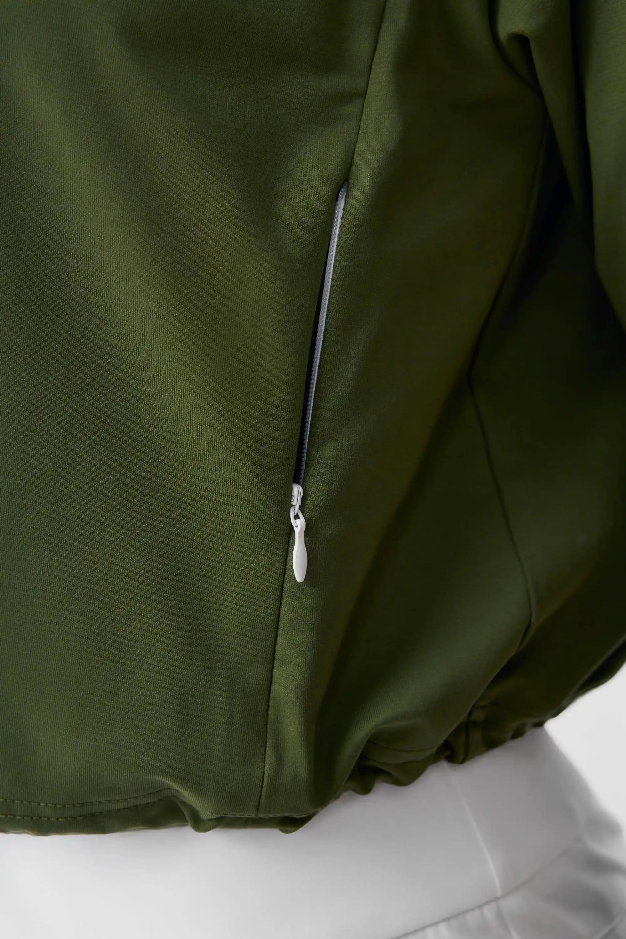 Modern Performance Half-Zip - Olive Green