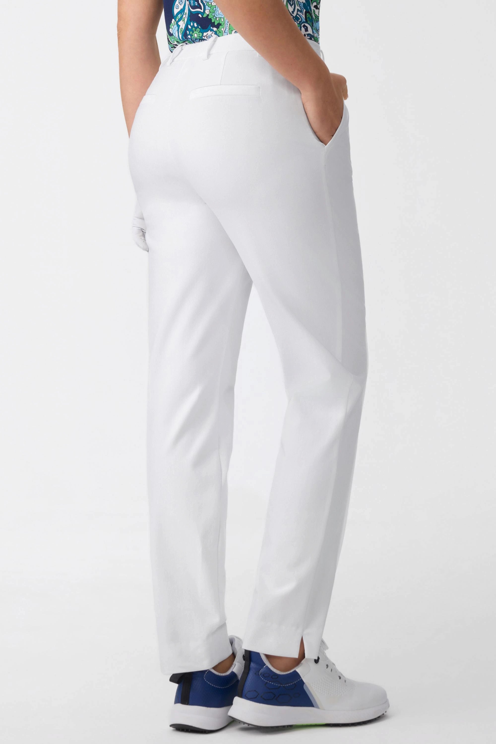 The Tailored Performance Trouser - Classic White