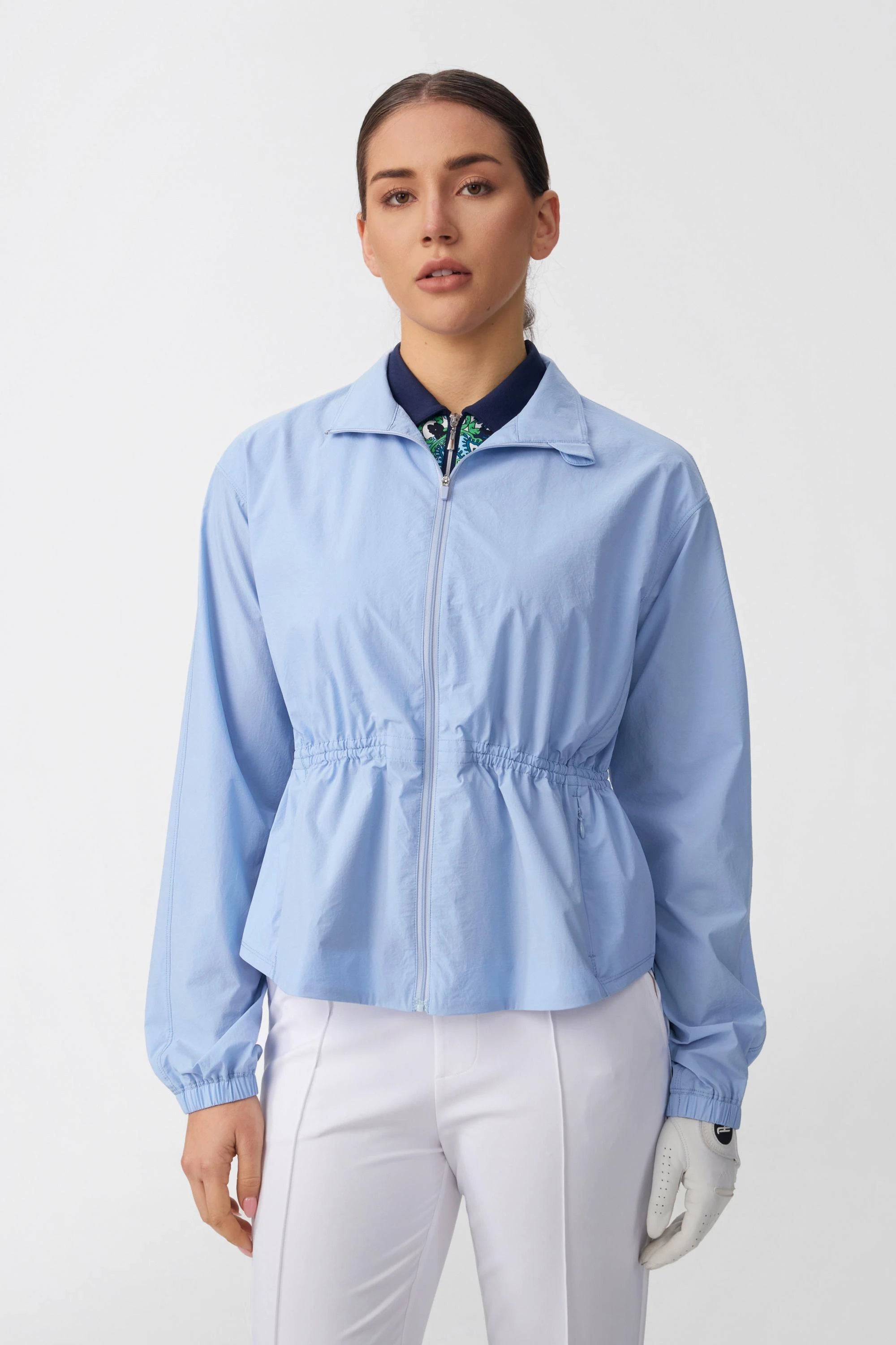The Cinched Everyday Jacket - Powder Blue