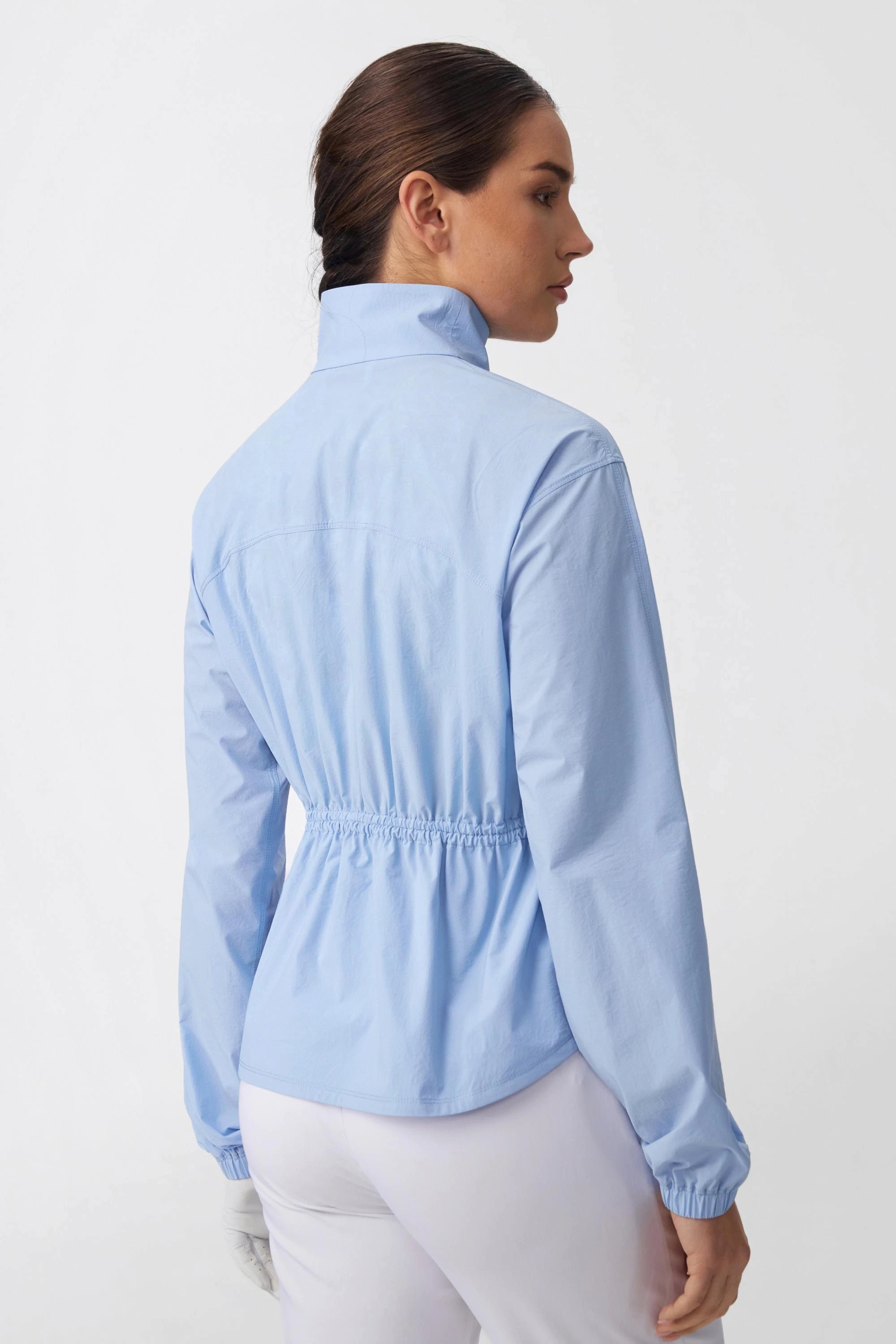 The Cinched Everyday Jacket - Powder Blue