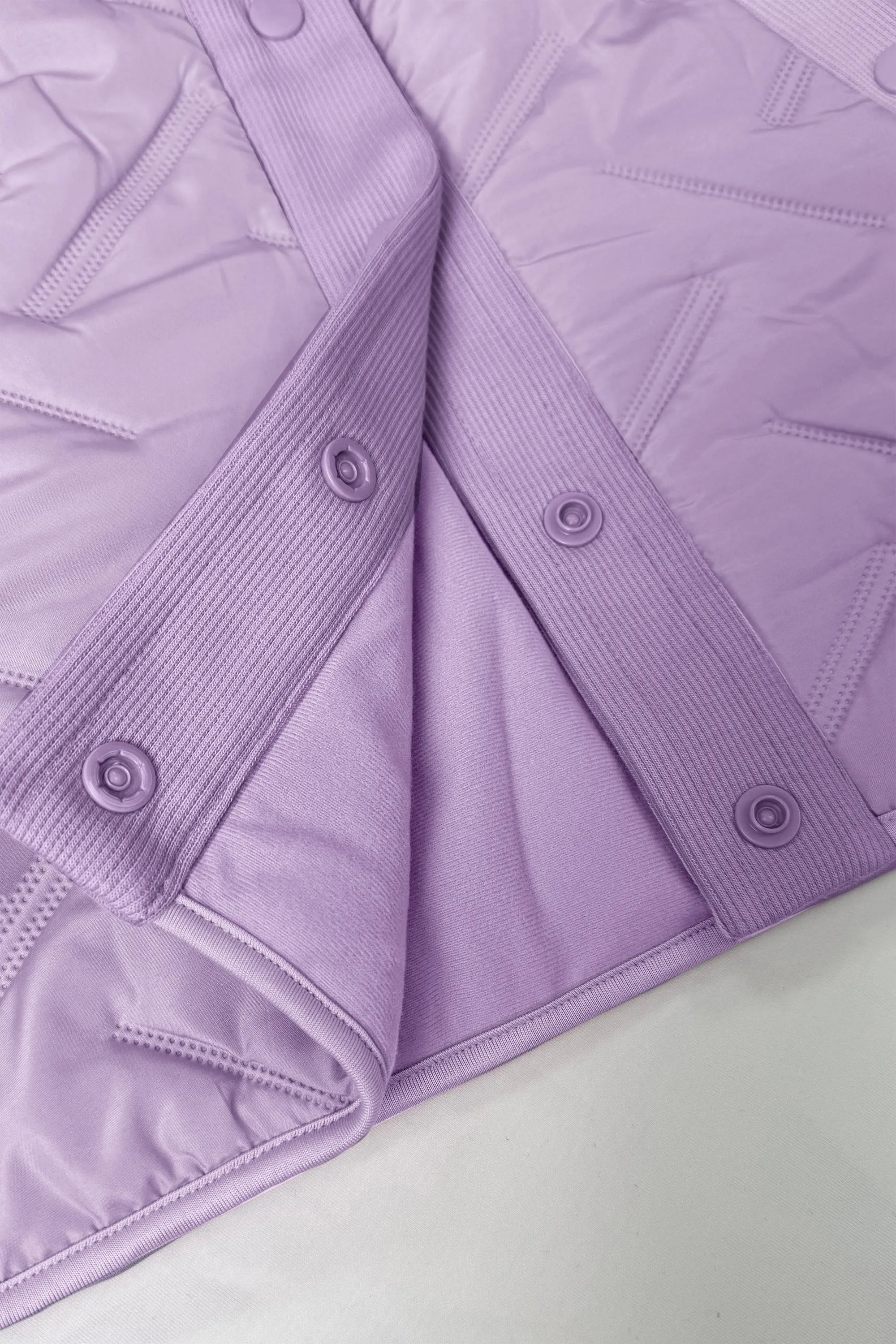 Lightweight Puffer Vest - Lavender