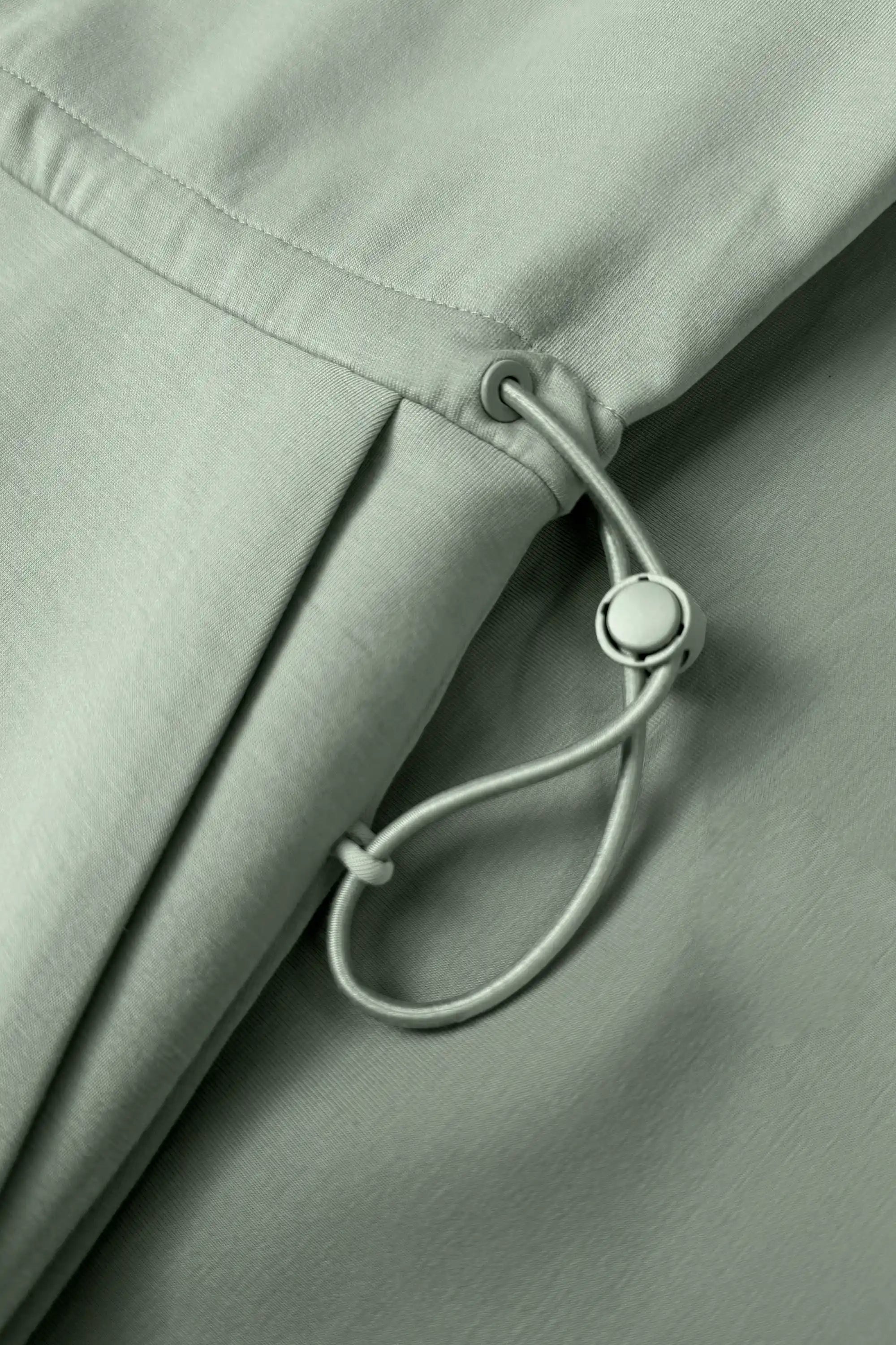 Asymmetric Wrap Golf Dress - Sage Mist