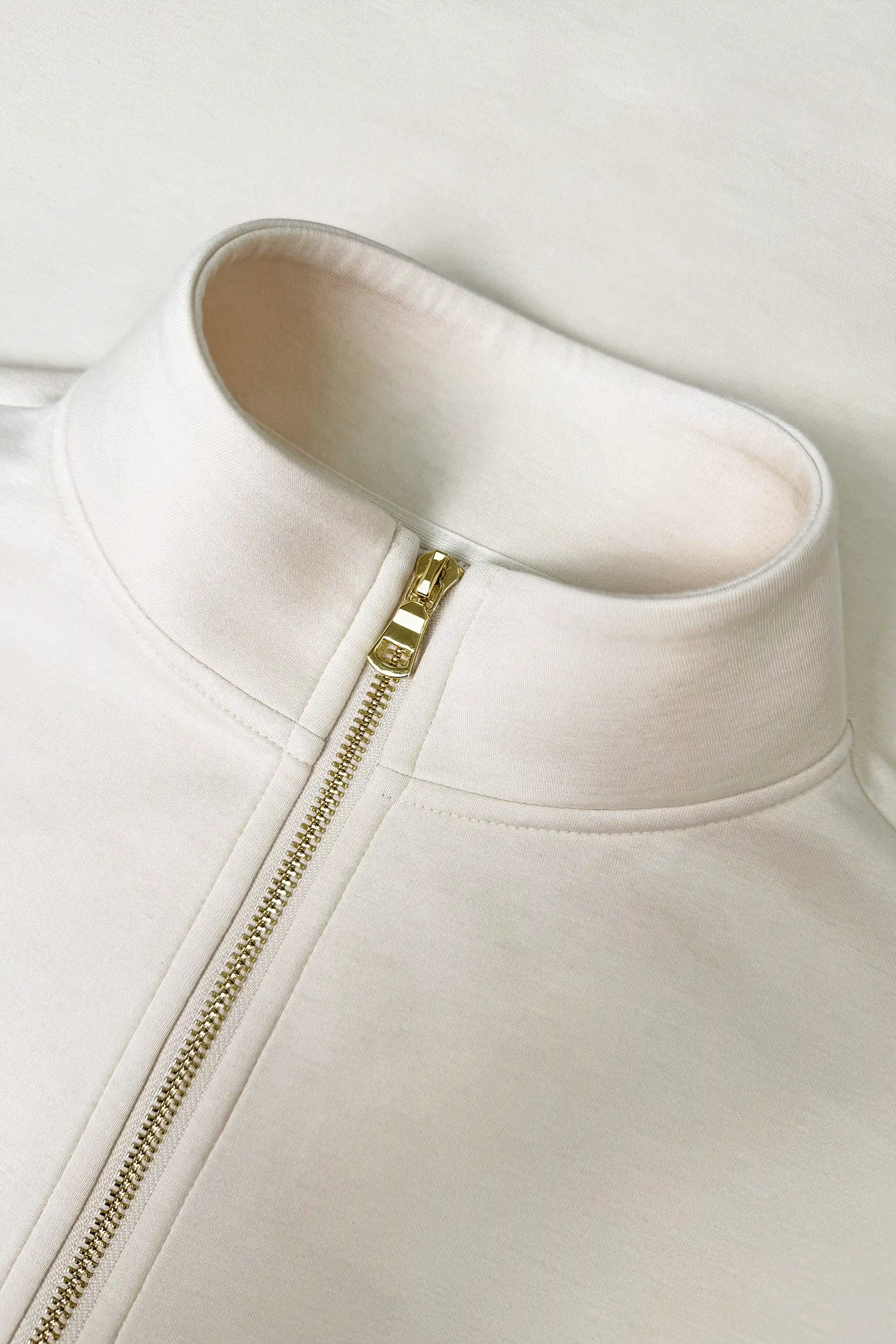 Club Zip Jacket - Ivory