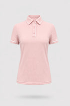 The Sculpt Golf Polo - Pink