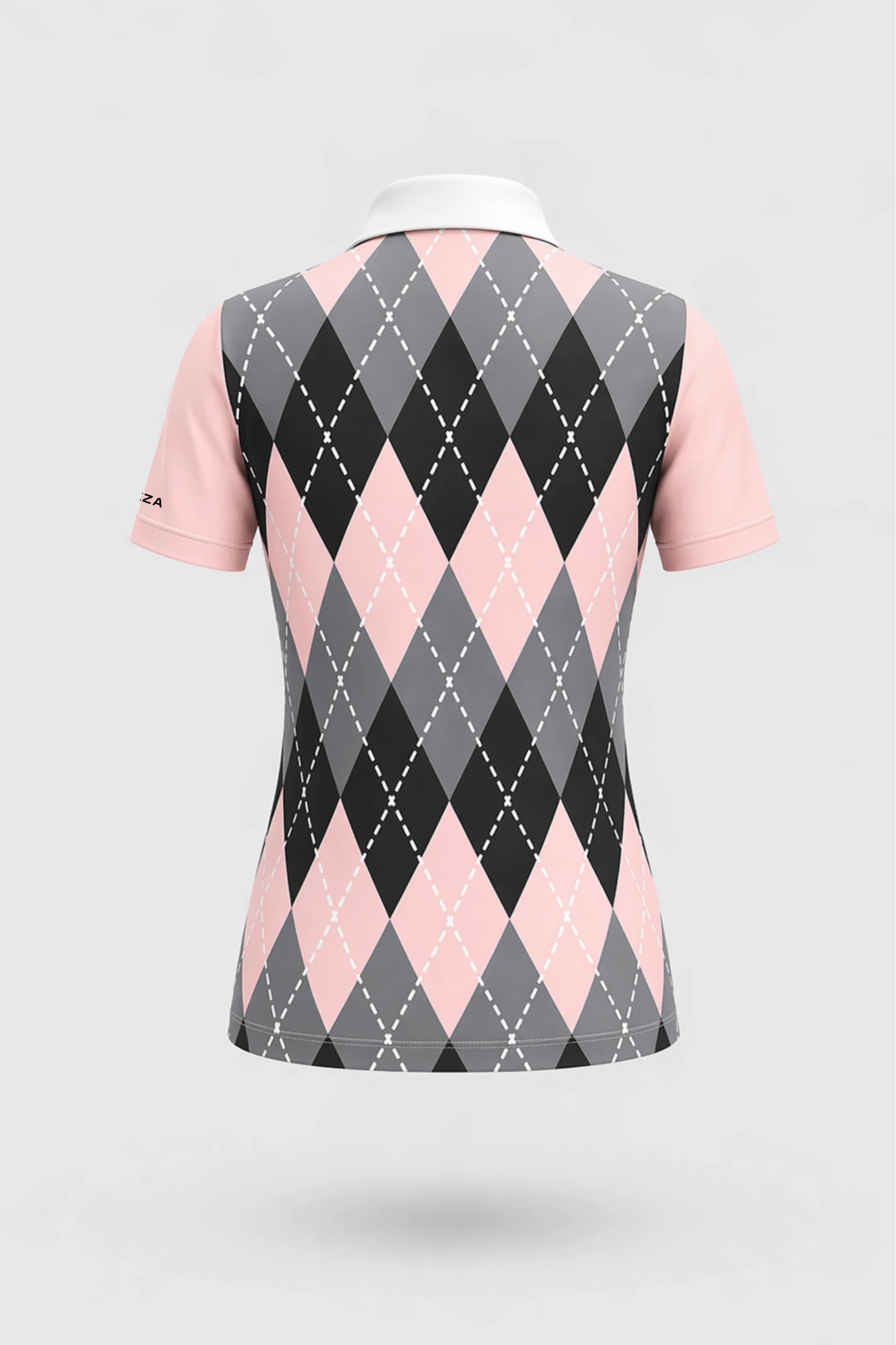 The Sculpt Golf Polo - Argyle