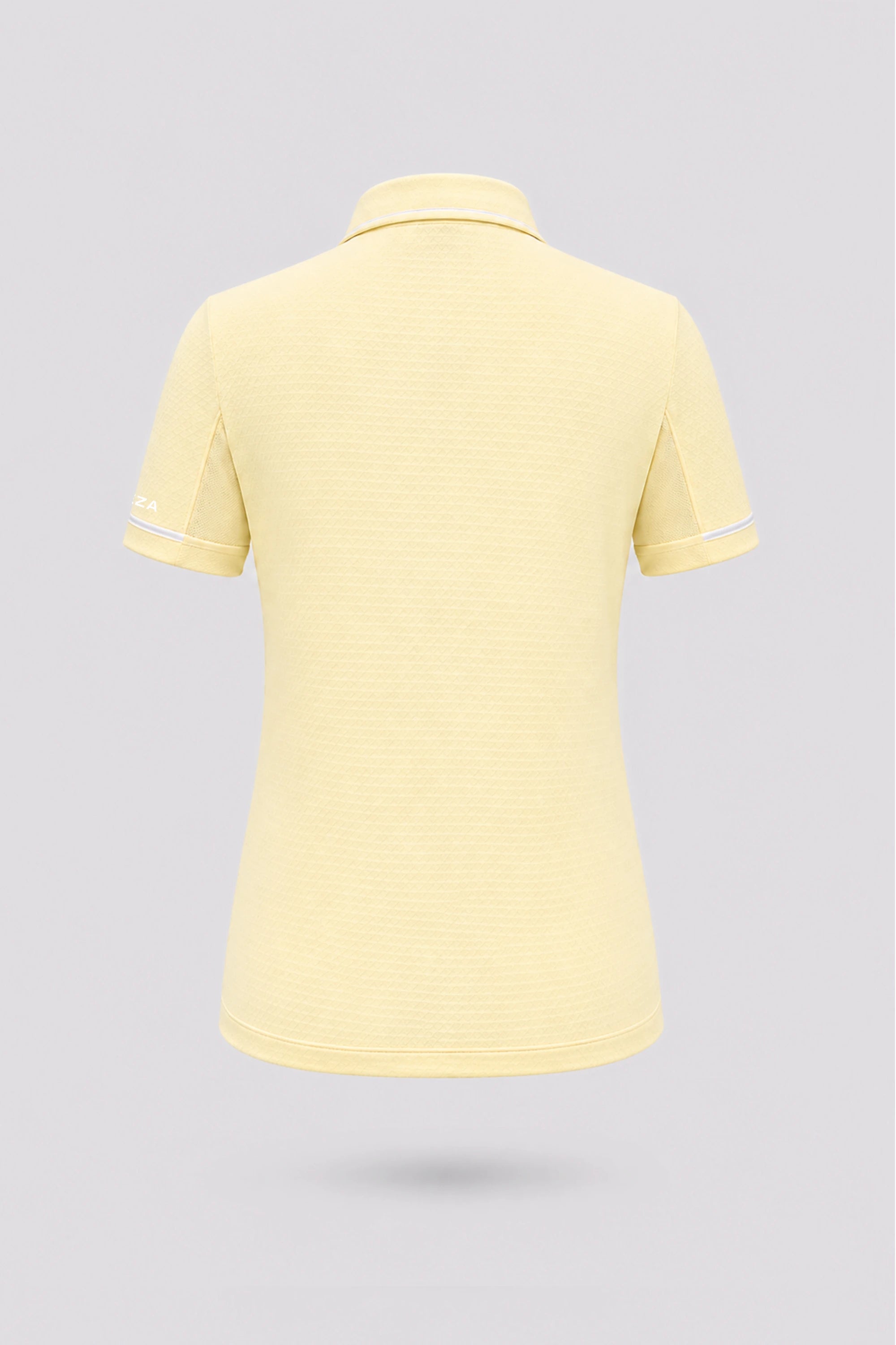 The Sculpt Golf Polo - Yellow